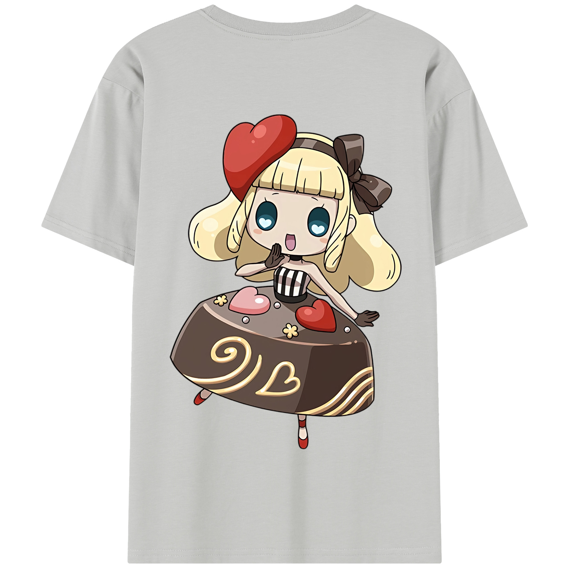 （画像用） 妖怪ウォッチ Yo-kai Watch 綿100％半袖Tシャツ（背面プリント）