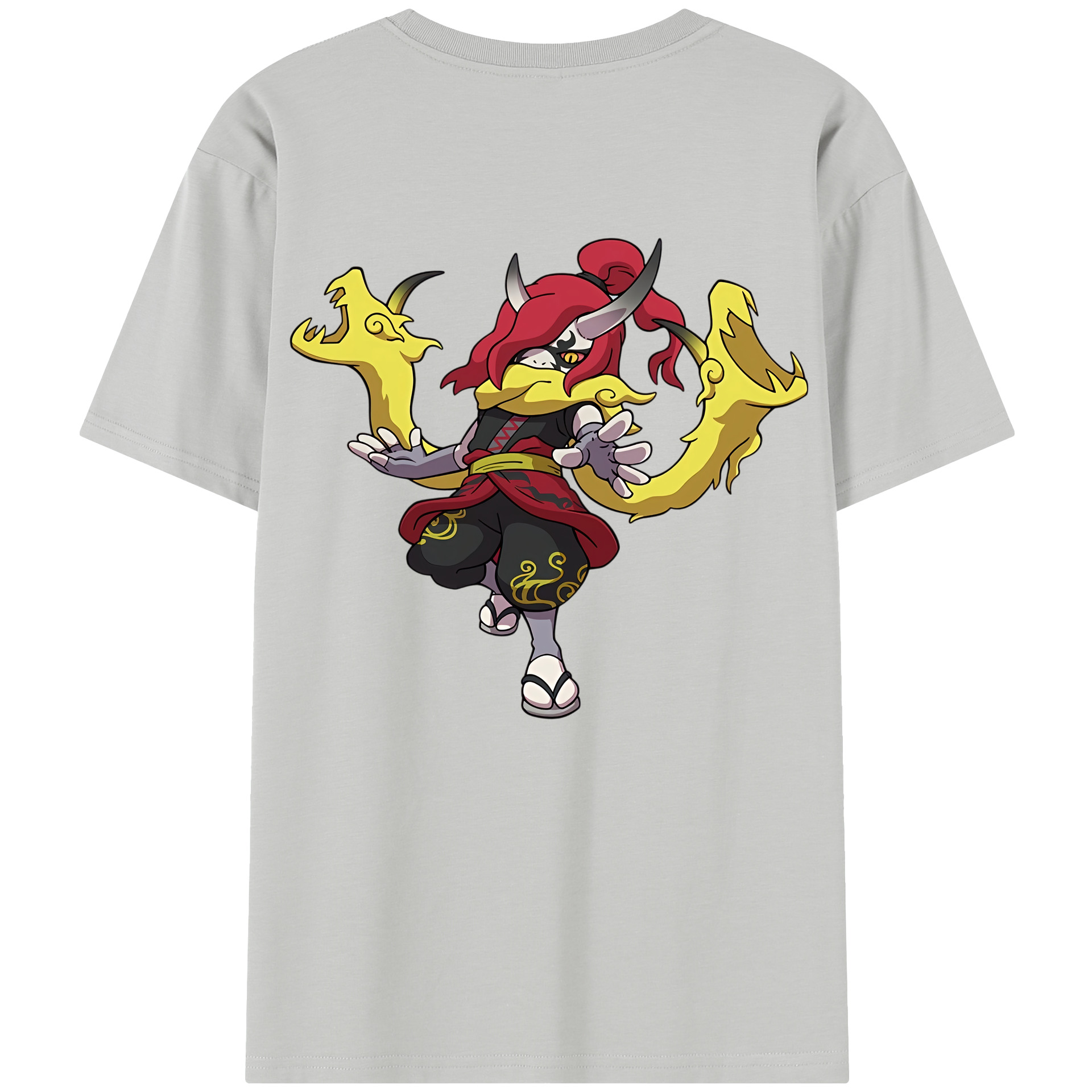 （画像用） 妖怪ウォッチ Yo-kai Watch 綿100％半袖Tシャツ（背面プリント）