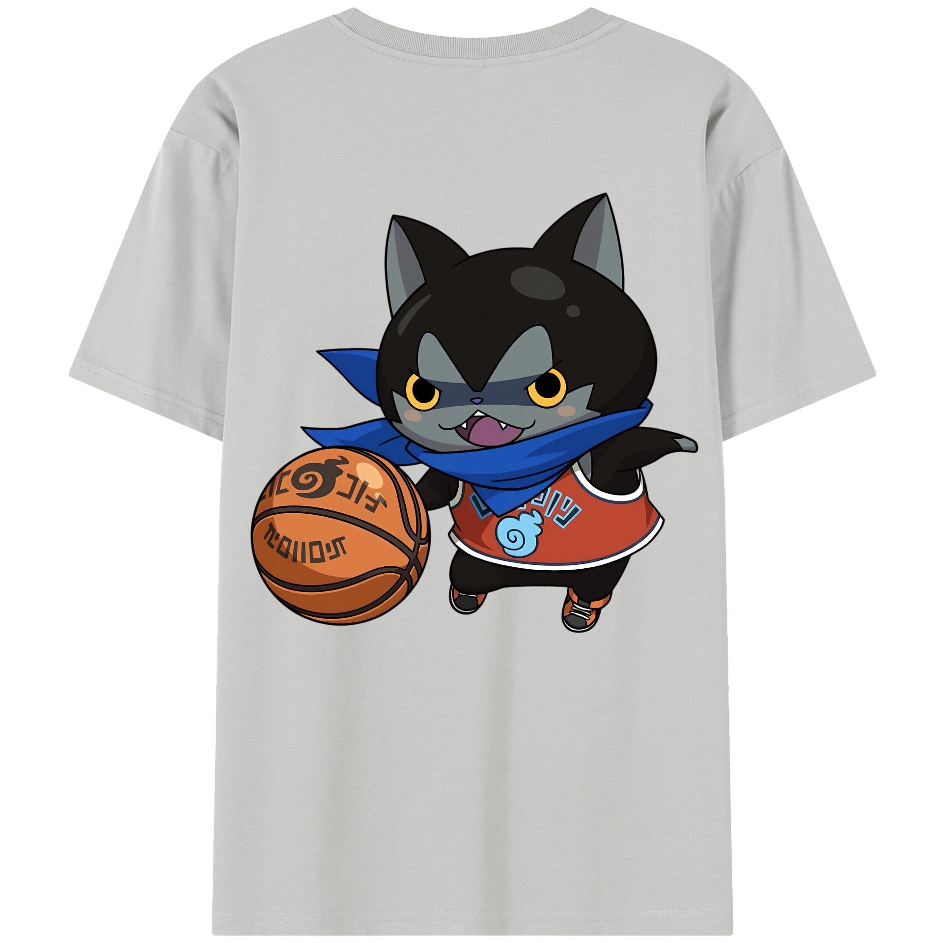 （画像用） 妖怪ウォッチ Yo-kai Watch 綿100％半袖Tシャツ（背面プリント）