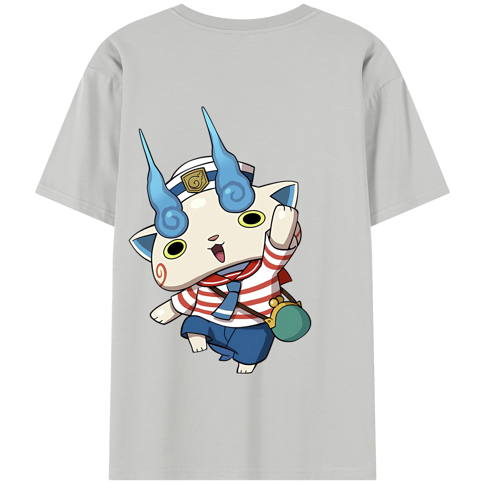 （画像用） 妖怪ウォッチ Yo-kai Watch 綿100％半袖Tシャツ（背面プリント）
