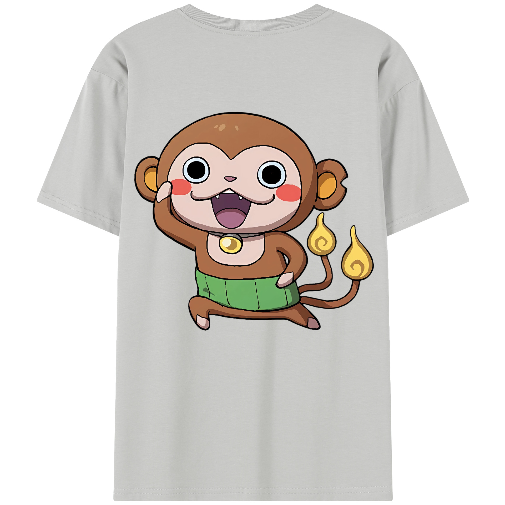 （画像用） 妖怪ウォッチ Yo-kai Watch 綿100％半袖Tシャツ（背面プリント）