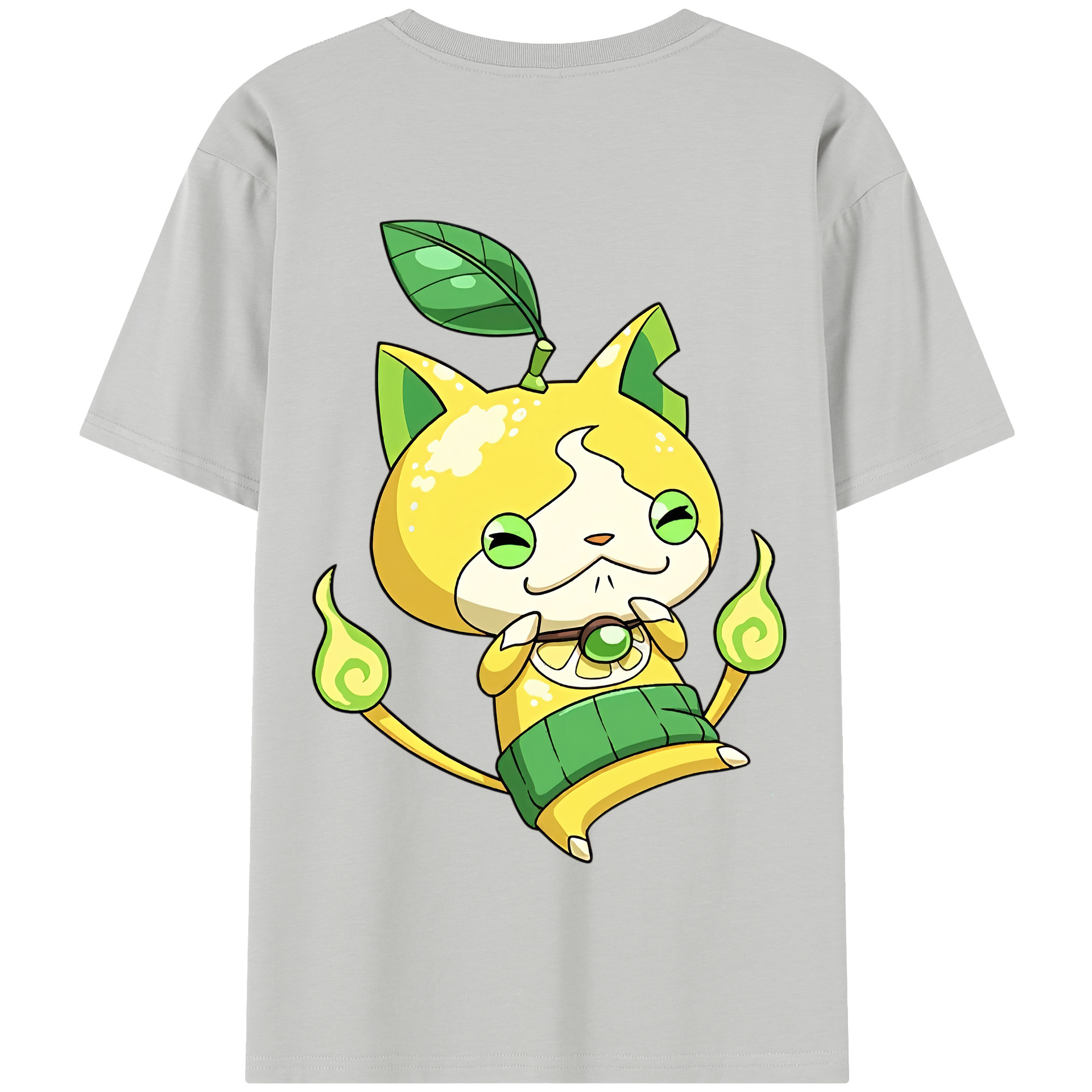 （画像用） 妖怪ウォッチ Yo-kai Watch 綿100％半袖Tシャツ（背面プリント）