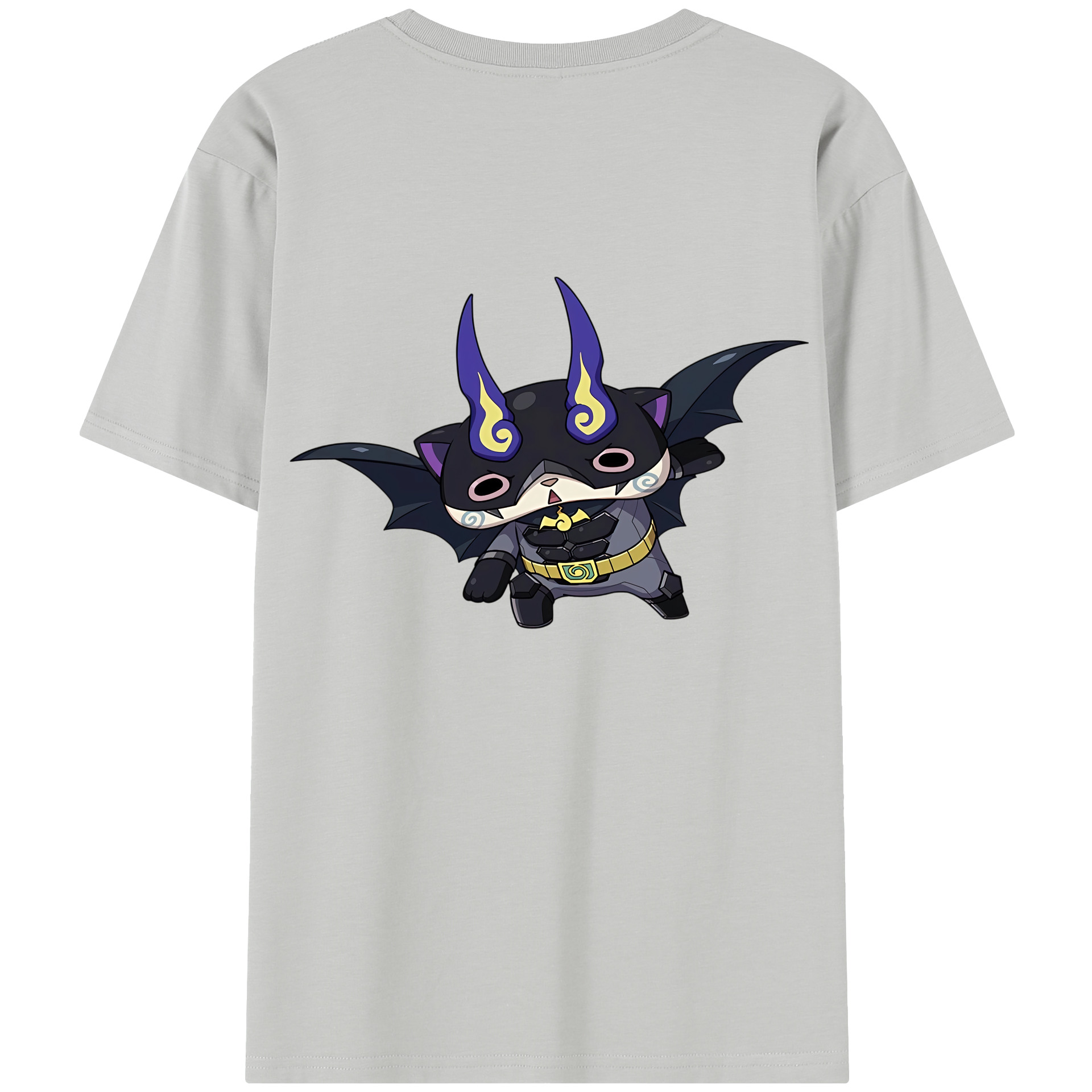 （画像用） 妖怪ウォッチ Yo-kai Watch 綿100％半袖Tシャツ（背面プリント）