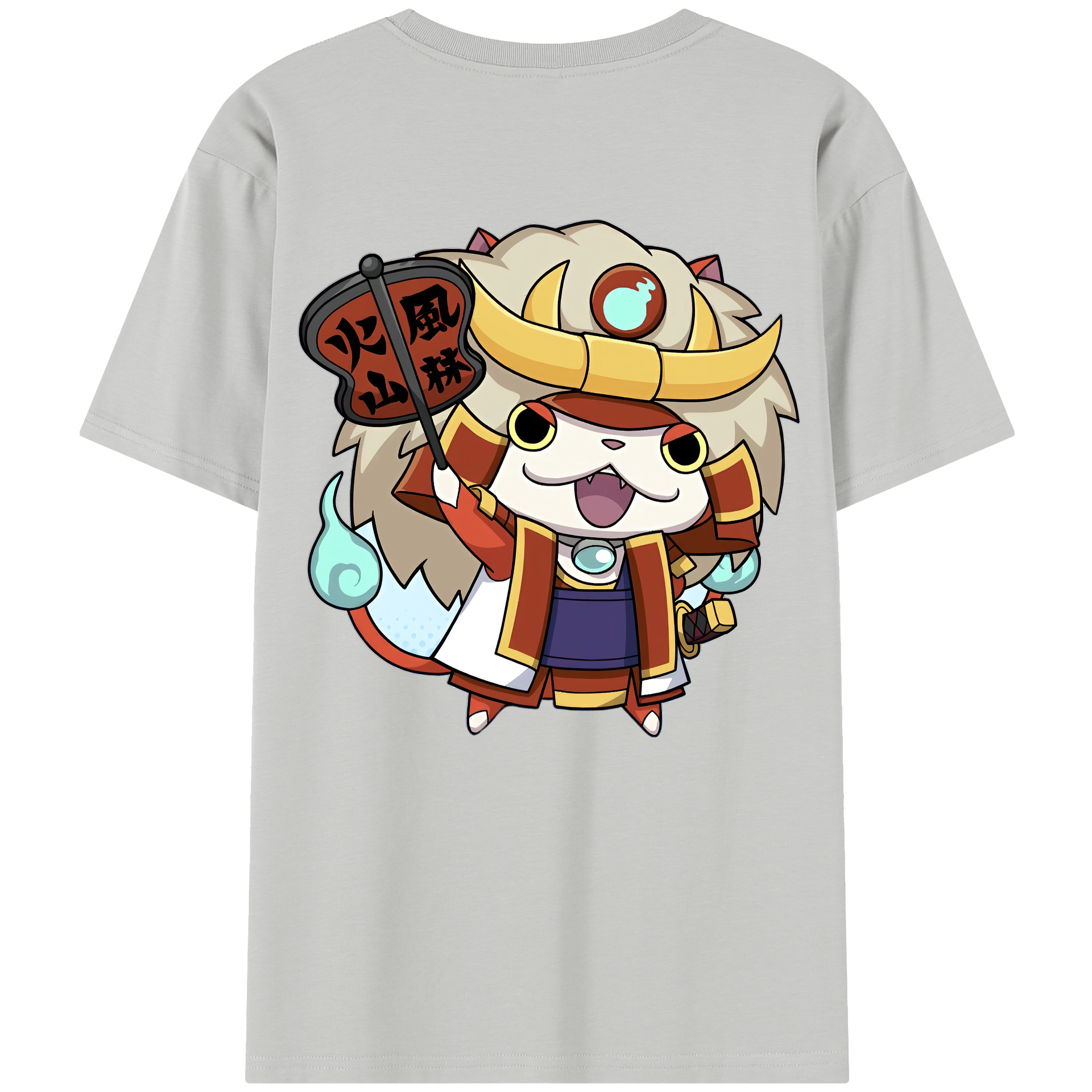 （画像用） 妖怪ウォッチ Yo-kai Watch 綿100％半袖Tシャツ（背面プリント）