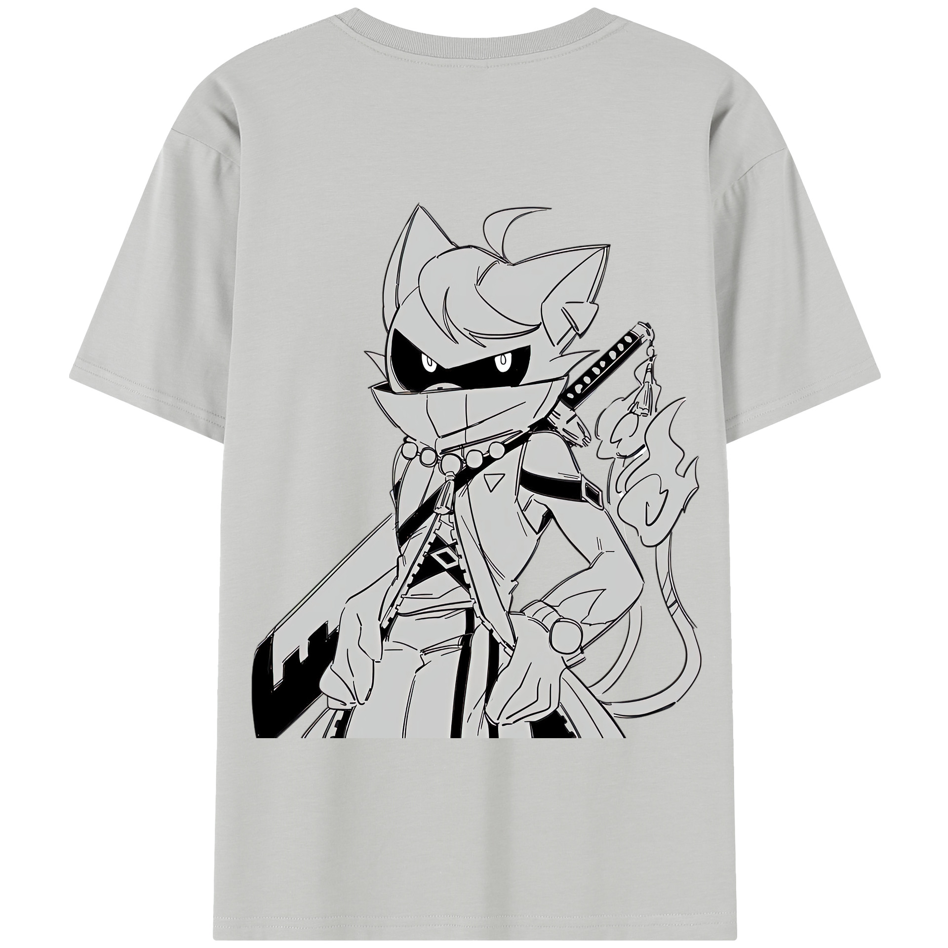 （画像用） 妖怪ウォッチ Yo-kai Watch 綿100％半袖Tシャツ（背面プリント）