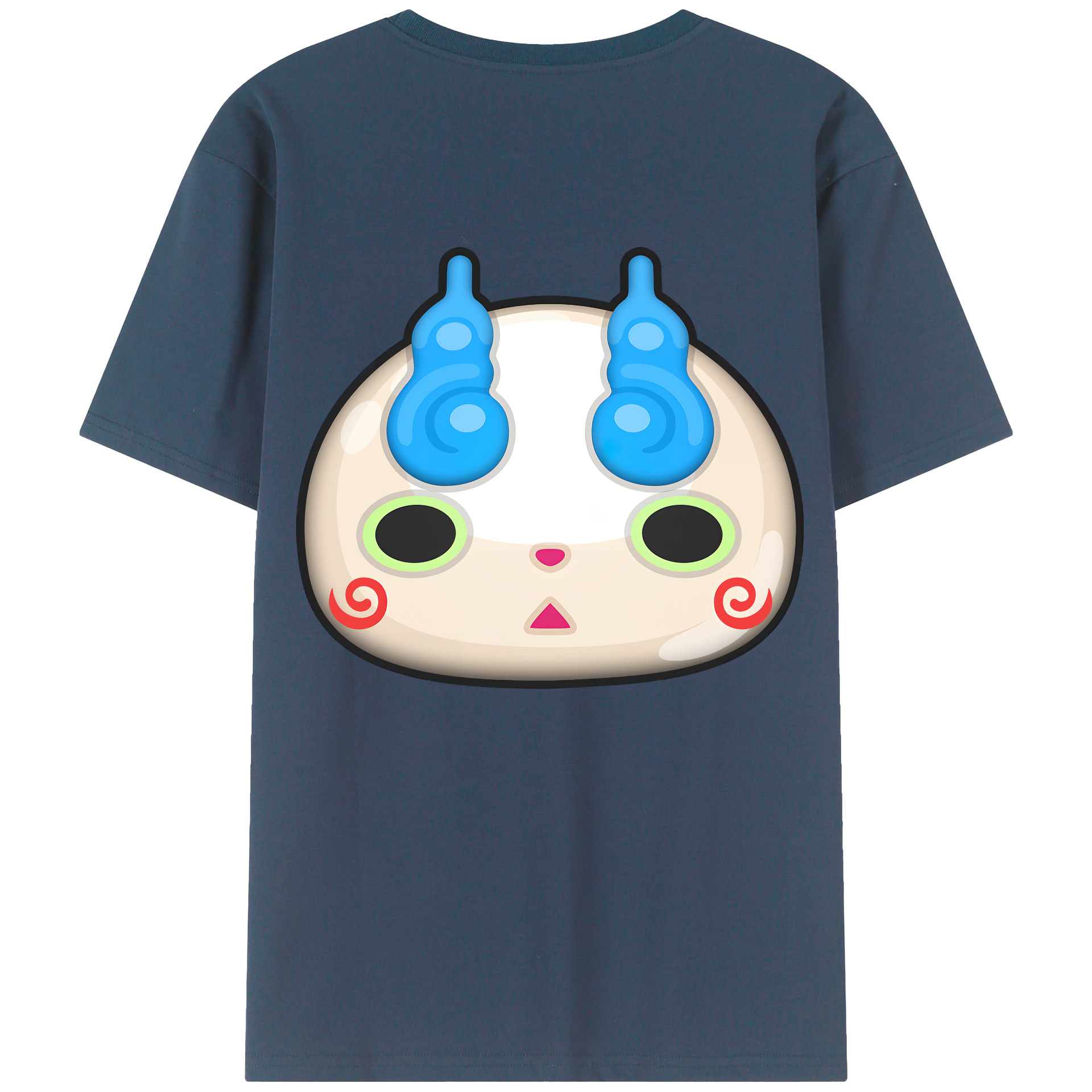 （画像用） 妖怪ウォッチ Yo-kai Watch 綿100％半袖Tシャツ（背面プリント）