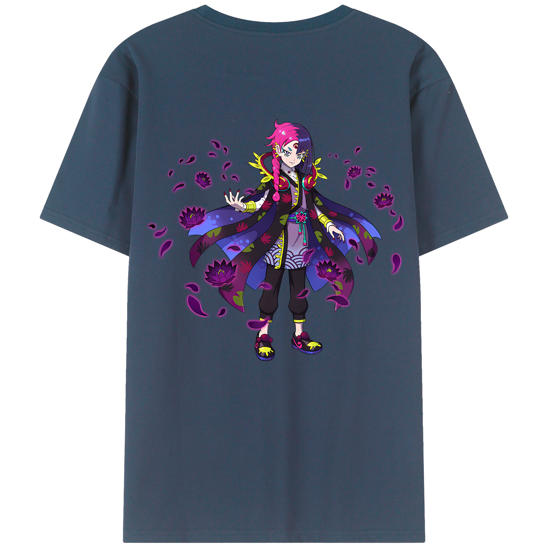 （画像用） 妖怪ウォッチ Yo-kai Watch 綿100％半袖Tシャツ（背面プリント）