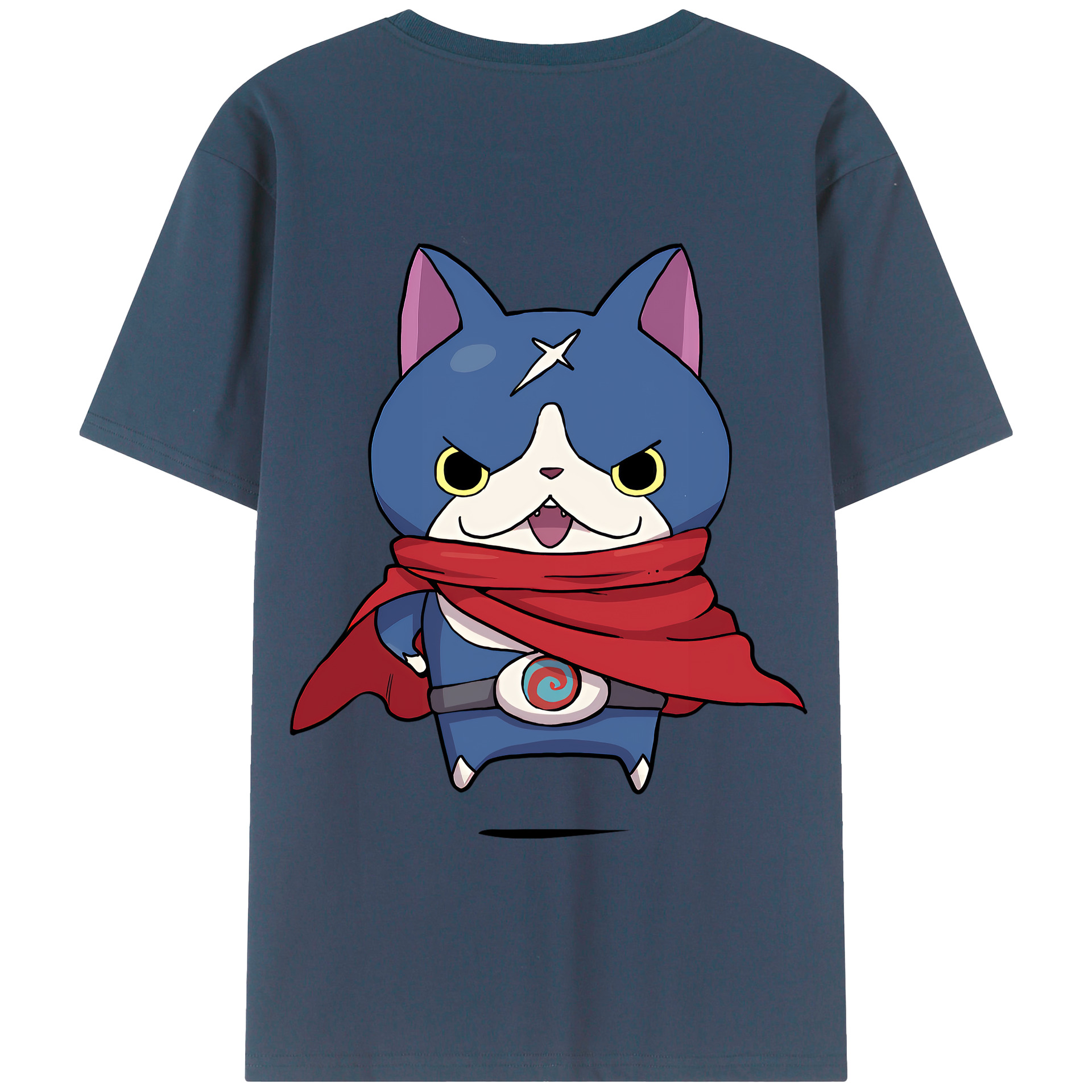 （画像用） 妖怪ウォッチ Yo-kai Watch 綿100％半袖Tシャツ（背面プリント）