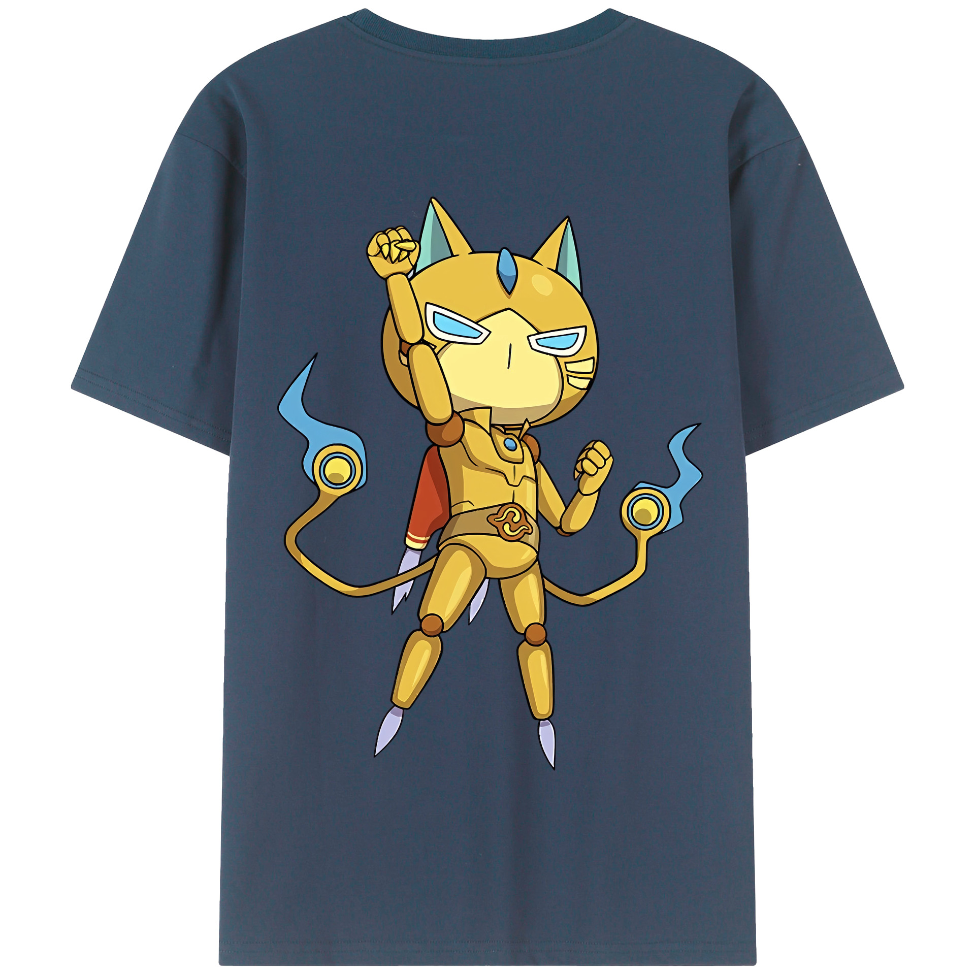 （画像用） 妖怪ウォッチ Yo-kai Watch 綿100％半袖Tシャツ（背面プリント）
