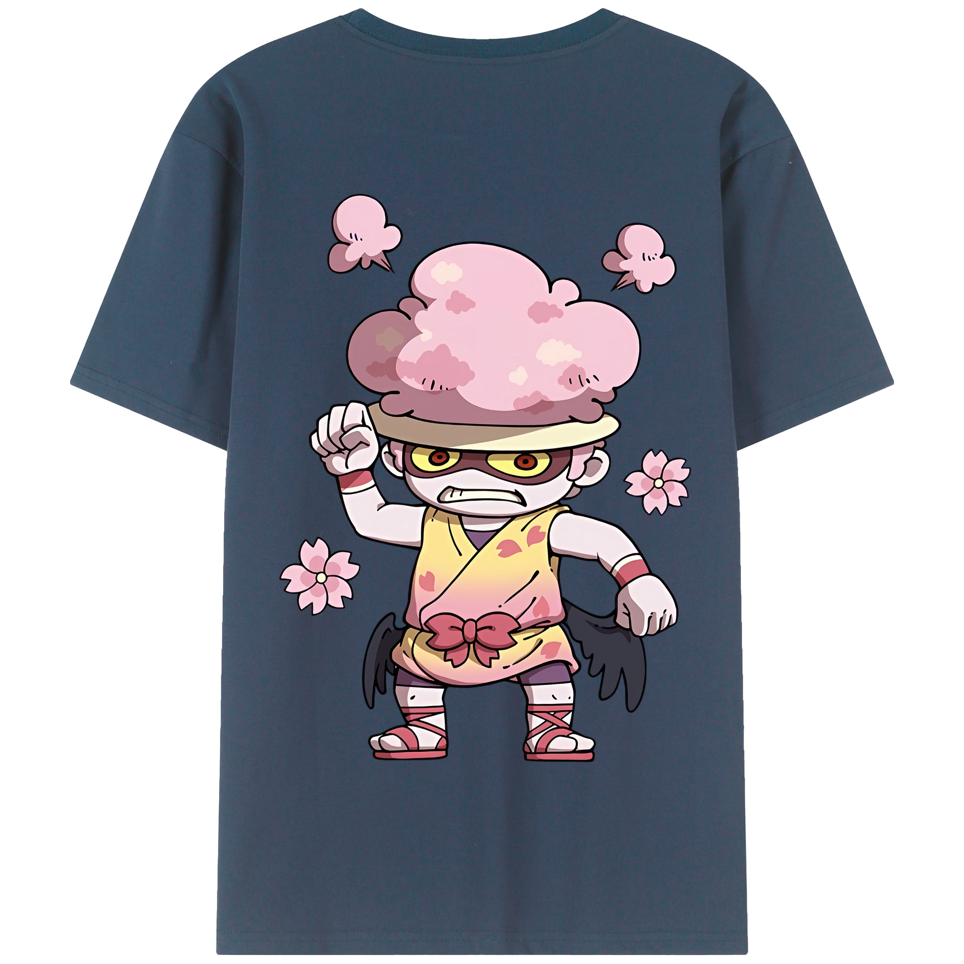 （画像用） 妖怪ウォッチ Yo-kai Watch 綿100％半袖Tシャツ（背面プリント）