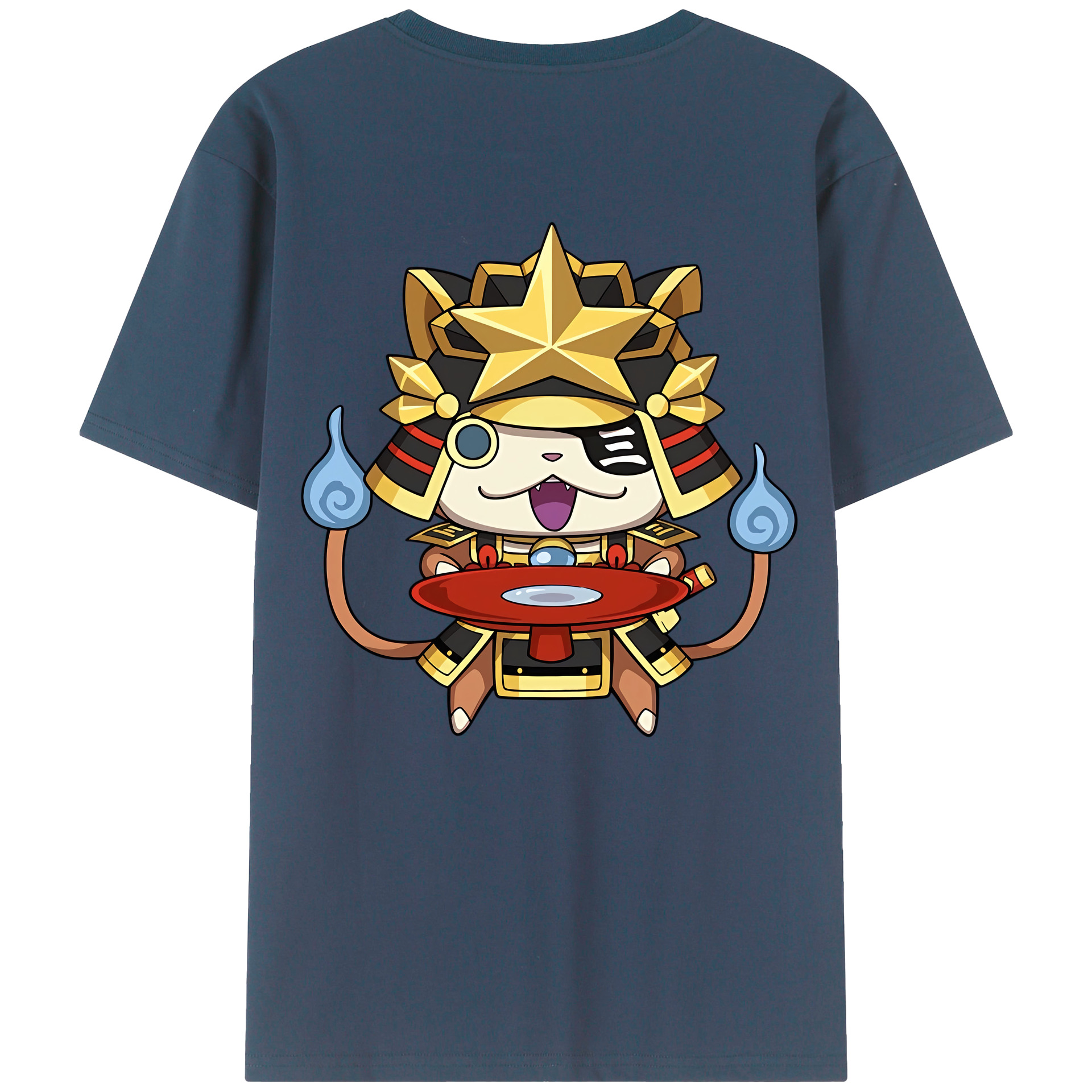 （画像用） 妖怪ウォッチ Yo-kai Watch 綿100％半袖Tシャツ（背面プリント）