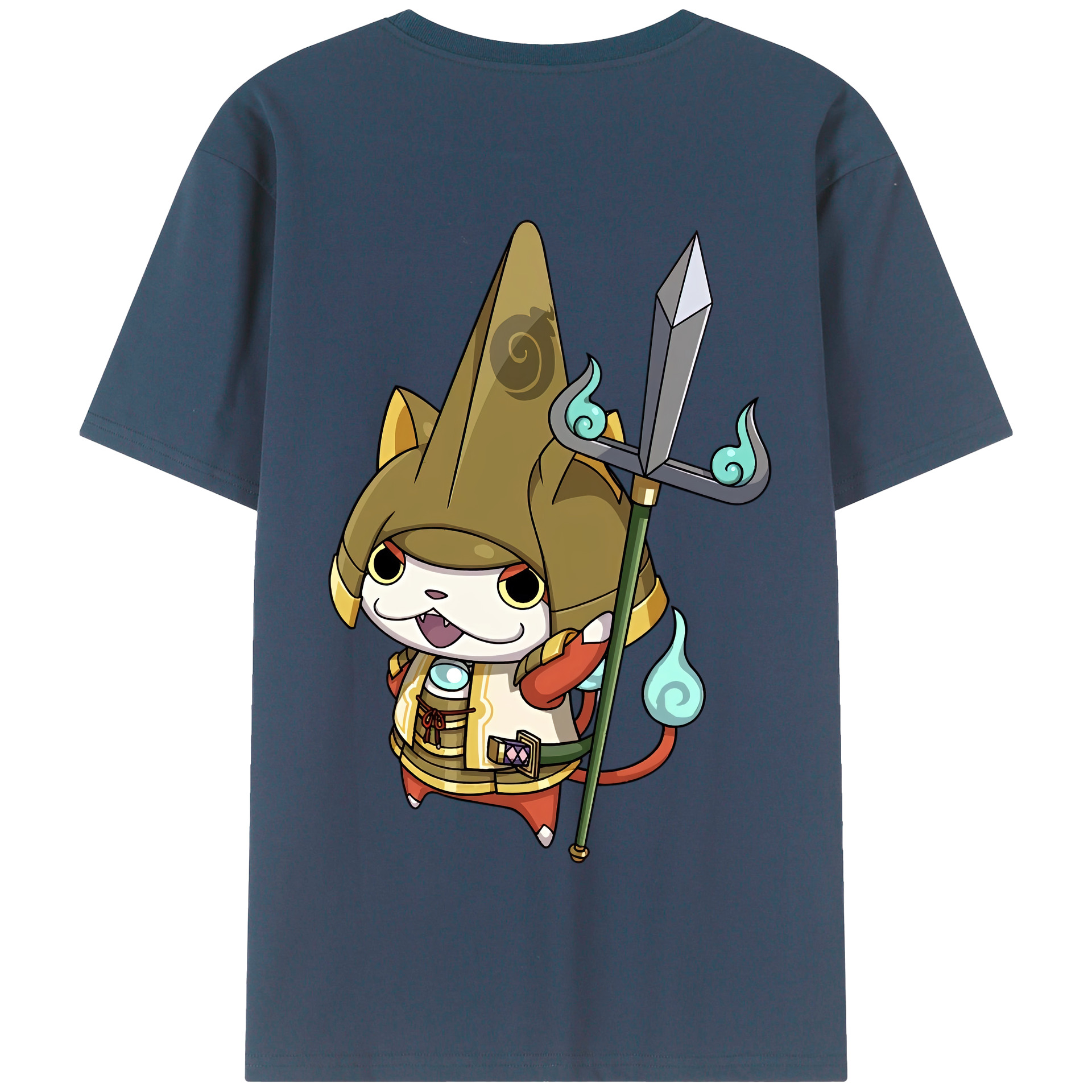 （画像用） 妖怪ウォッチ Yo-kai Watch 綿100％半袖Tシャツ（背面プリント）