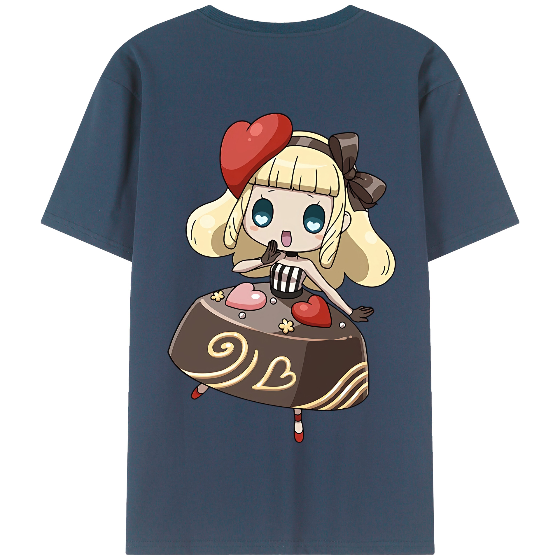 （画像用） 妖怪ウォッチ Yo-kai Watch 綿100％半袖Tシャツ（背面プリント）