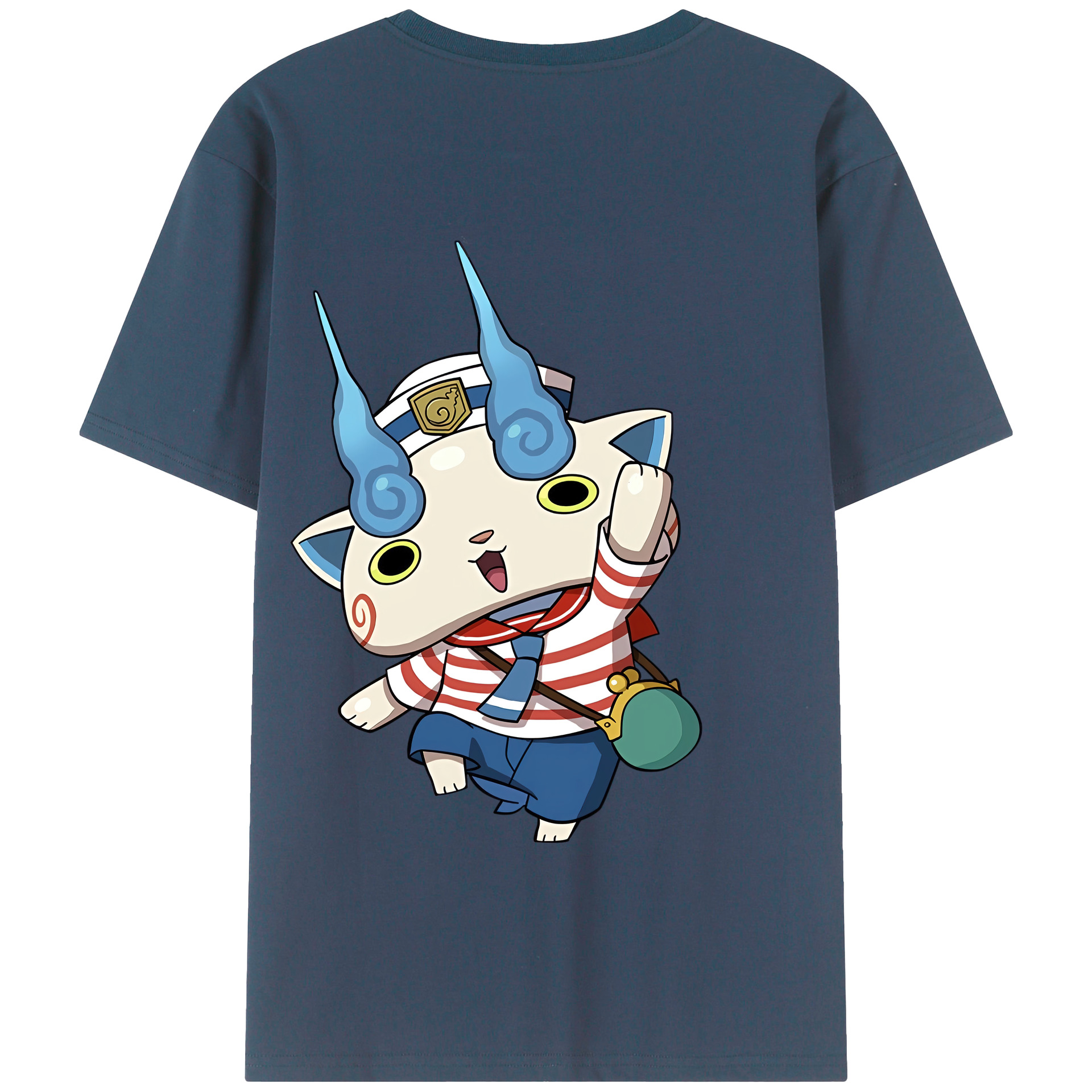 （画像用） 妖怪ウォッチ Yo-kai Watch 綿100％半袖Tシャツ（背面プリント）