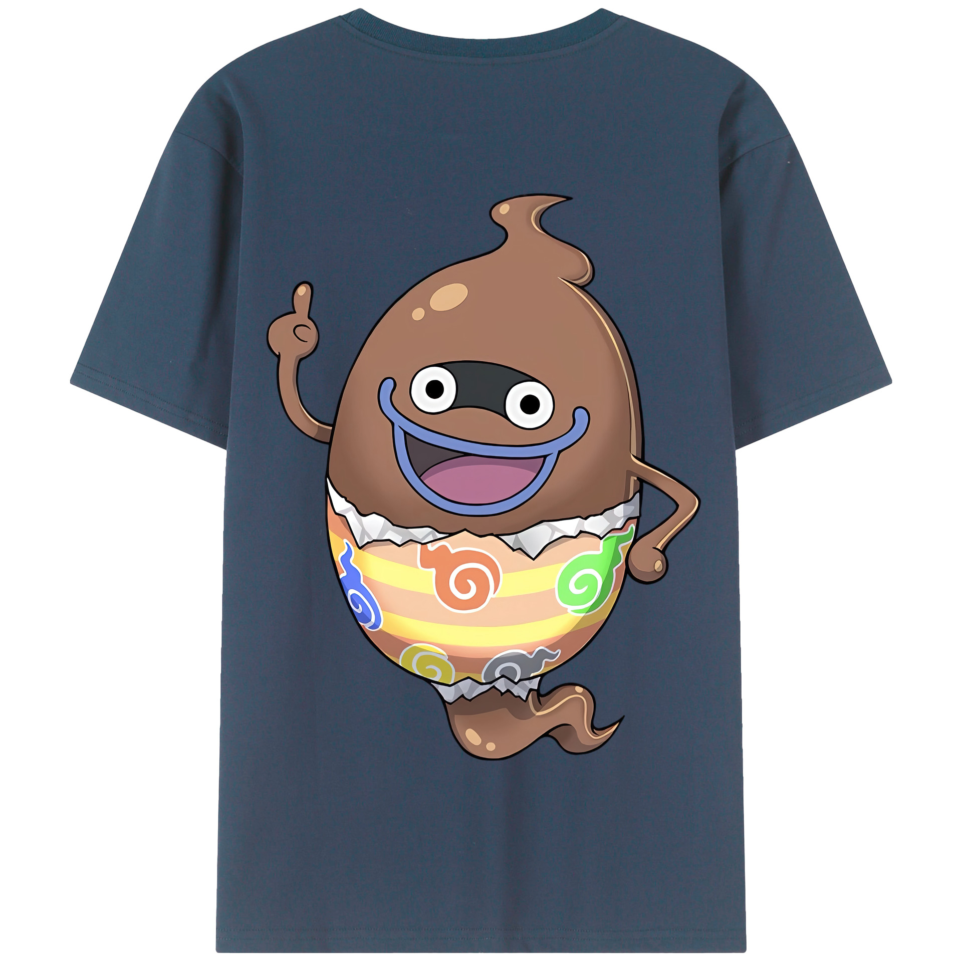 （画像用） 妖怪ウォッチ Yo-kai Watch 綿100％半袖Tシャツ（背面プリント）
