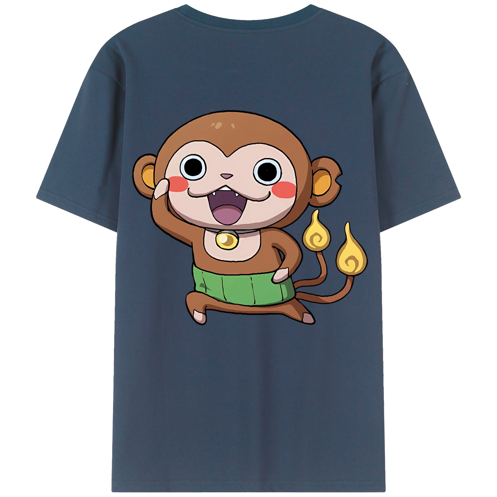 （画像用） 妖怪ウォッチ Yo-kai Watch 綿100％半袖Tシャツ（背面プリント）