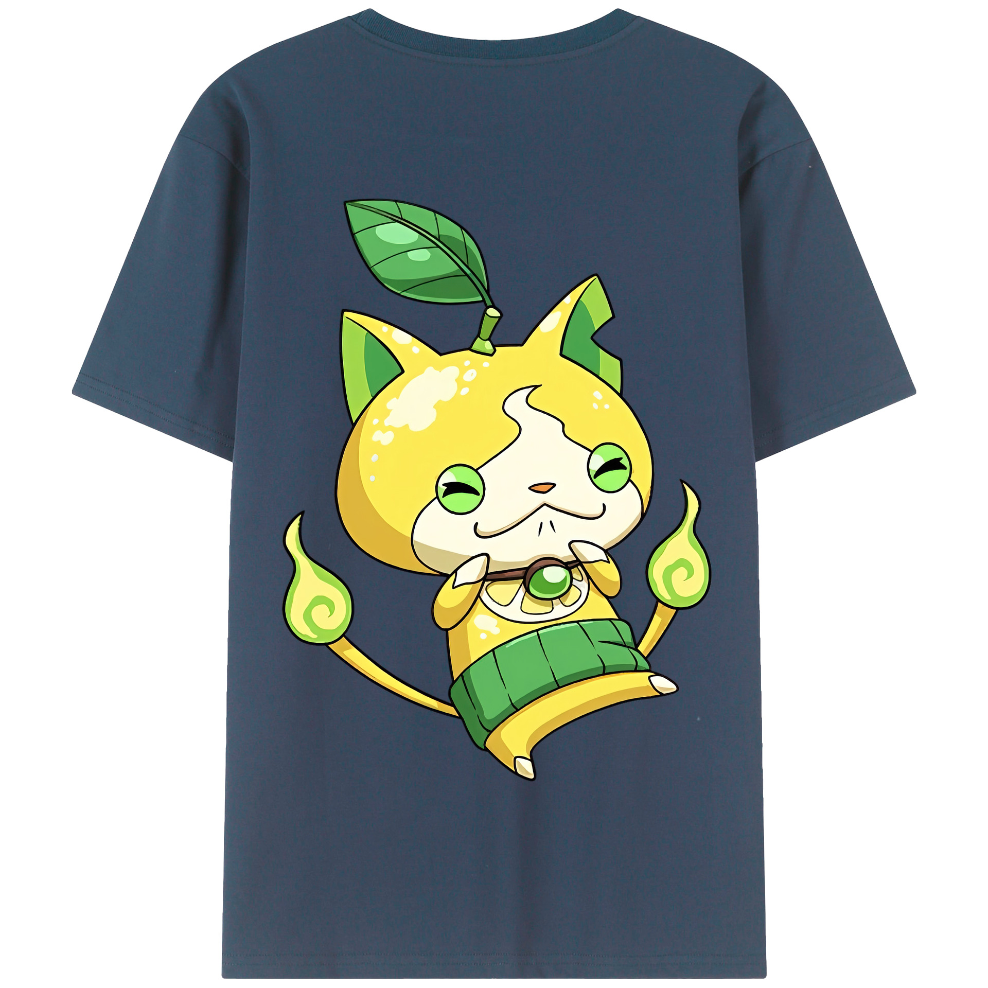 （画像用） 妖怪ウォッチ Yo-kai Watch 綿100％半袖Tシャツ（背面プリント）