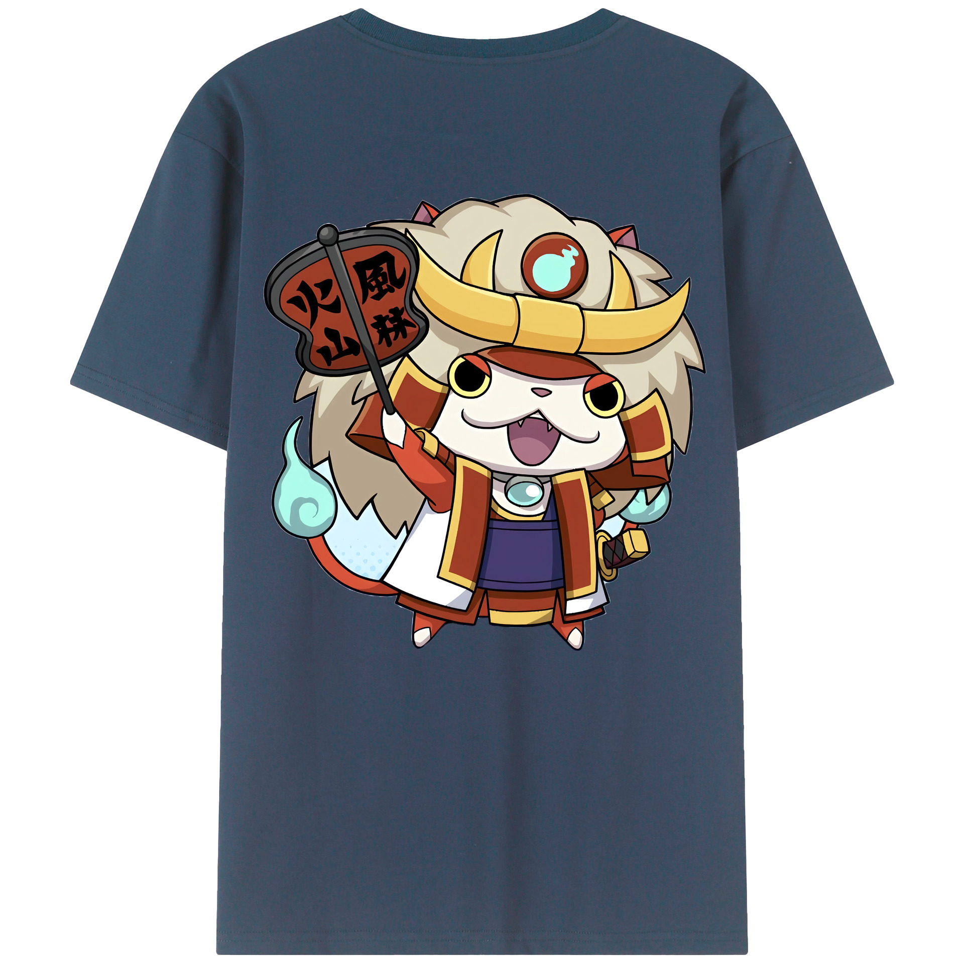 （画像用） 妖怪ウォッチ Yo-kai Watch 綿100％半袖Tシャツ（背面プリント）