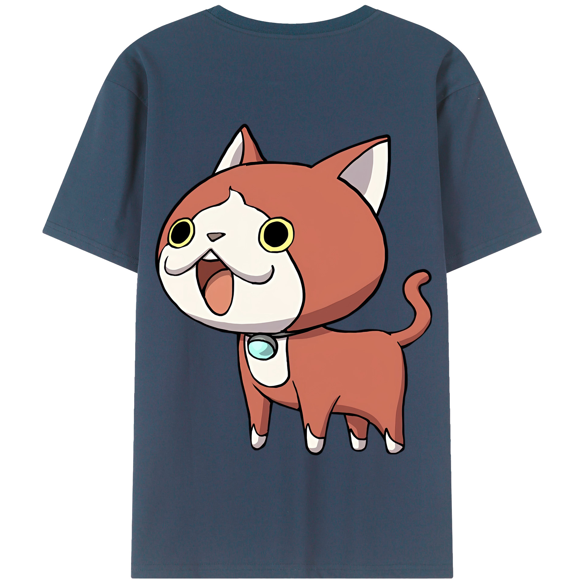 （画像用） 妖怪ウォッチ Yo-kai Watch 綿100％半袖Tシャツ（背面プリント）
