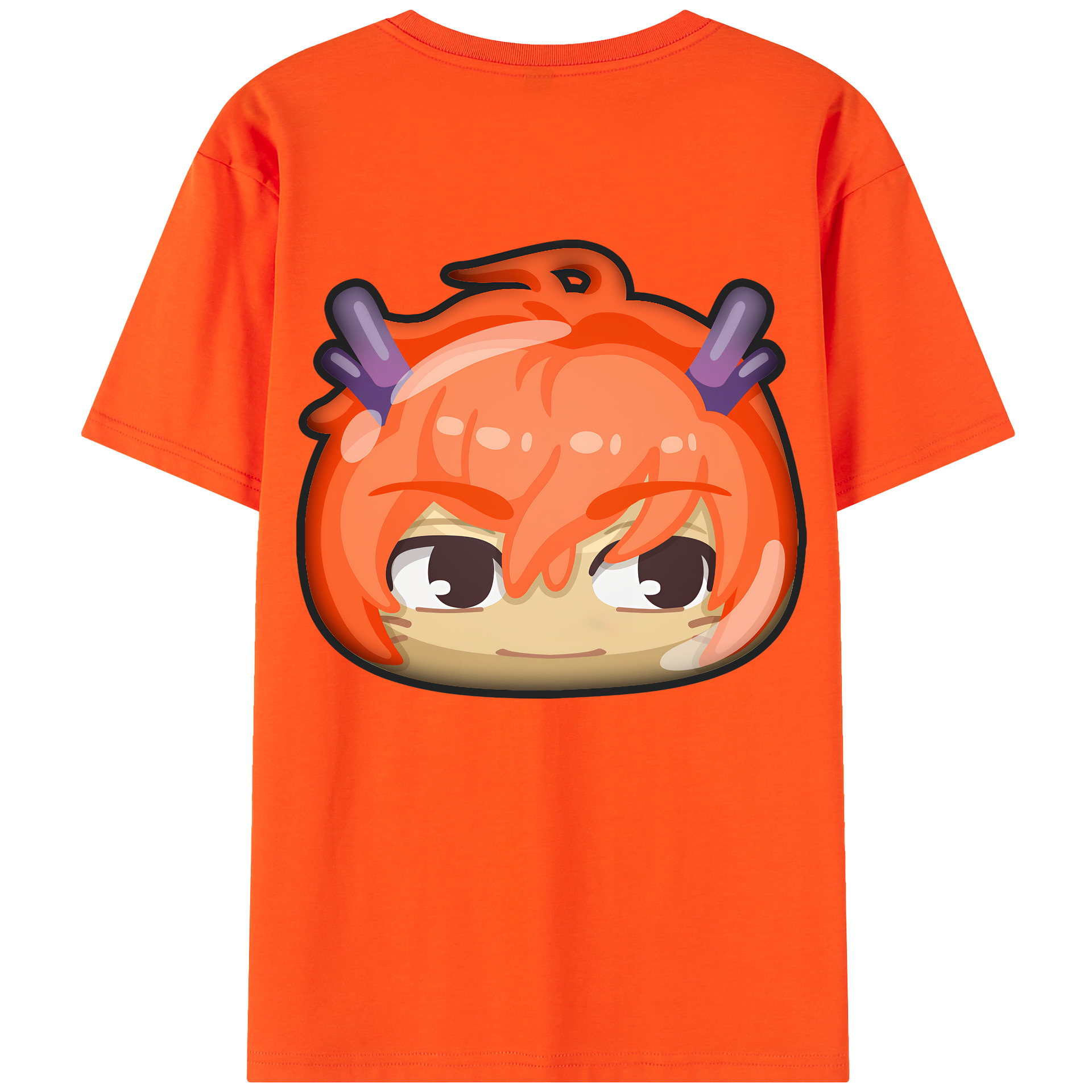（画像用） 妖怪ウォッチ Yo-kai Watch 綿100％半袖Tシャツ（背面プリント）