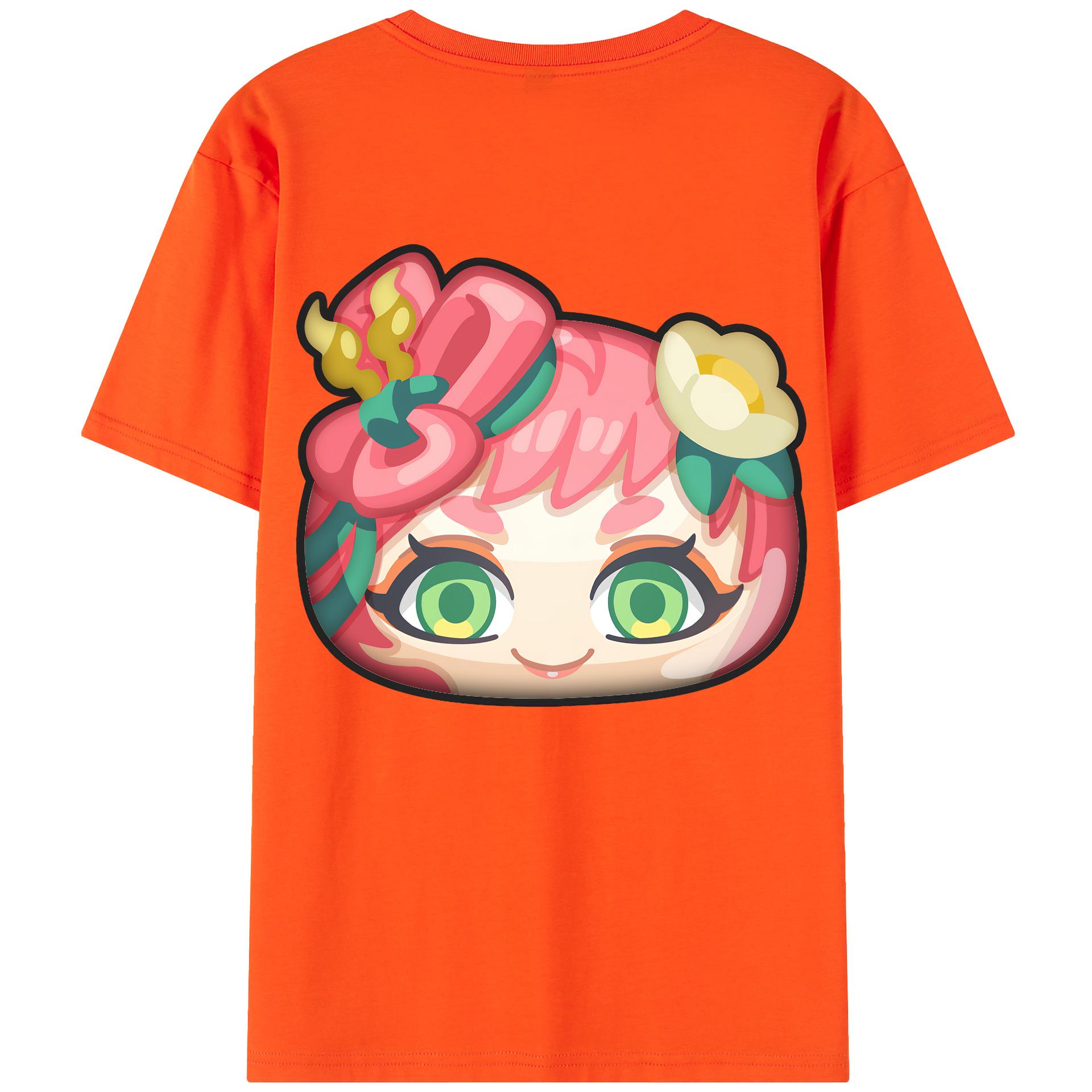 （画像用） 妖怪ウォッチ Yo-kai Watch 綿100％半袖Tシャツ（背面プリント）