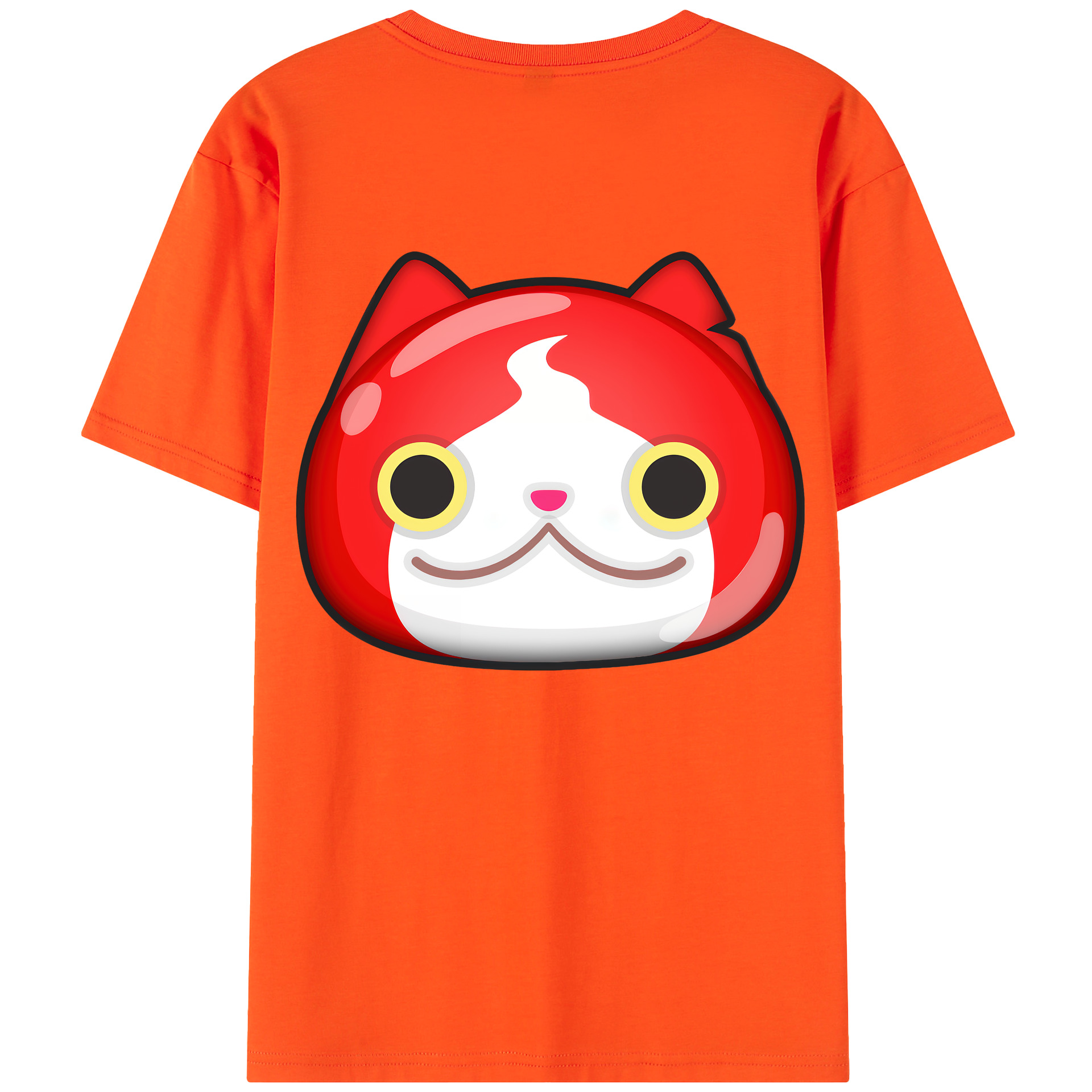 （画像用） 妖怪ウォッチ Yo-kai Watch 綿100％半袖Tシャツ（背面プリント）
