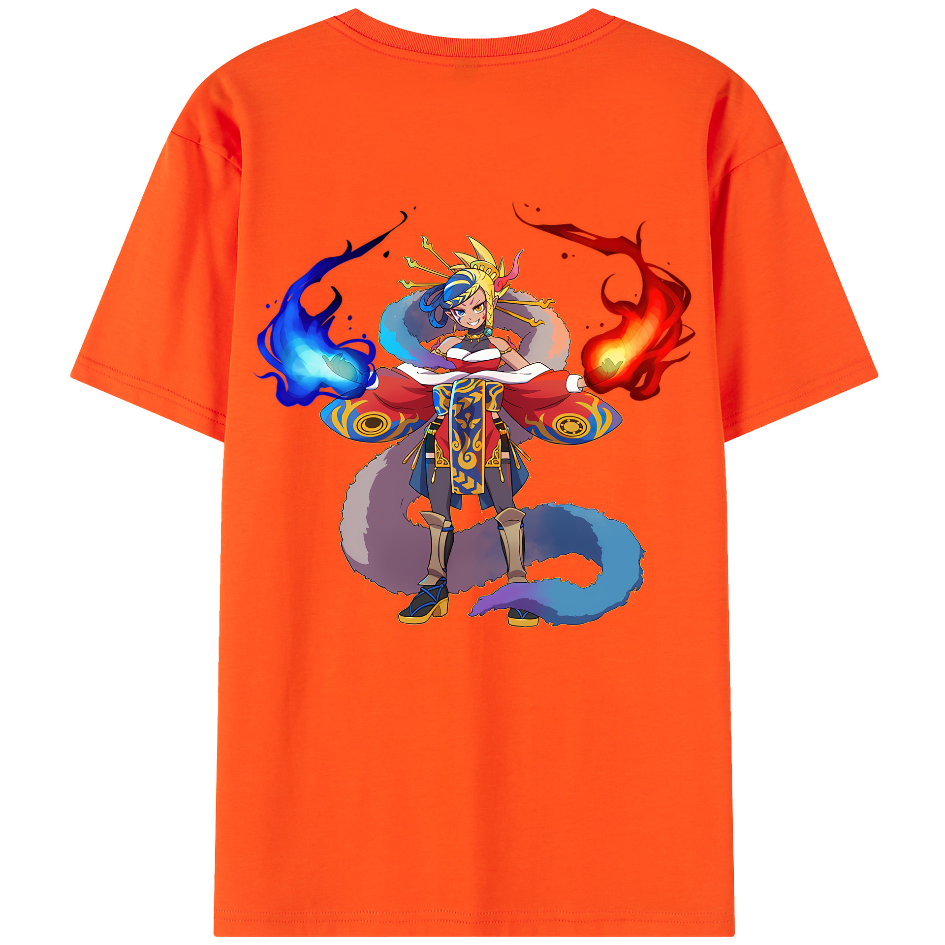 （画像用） 妖怪ウォッチ Yo-kai Watch 綿100％半袖Tシャツ（背面プリント）
