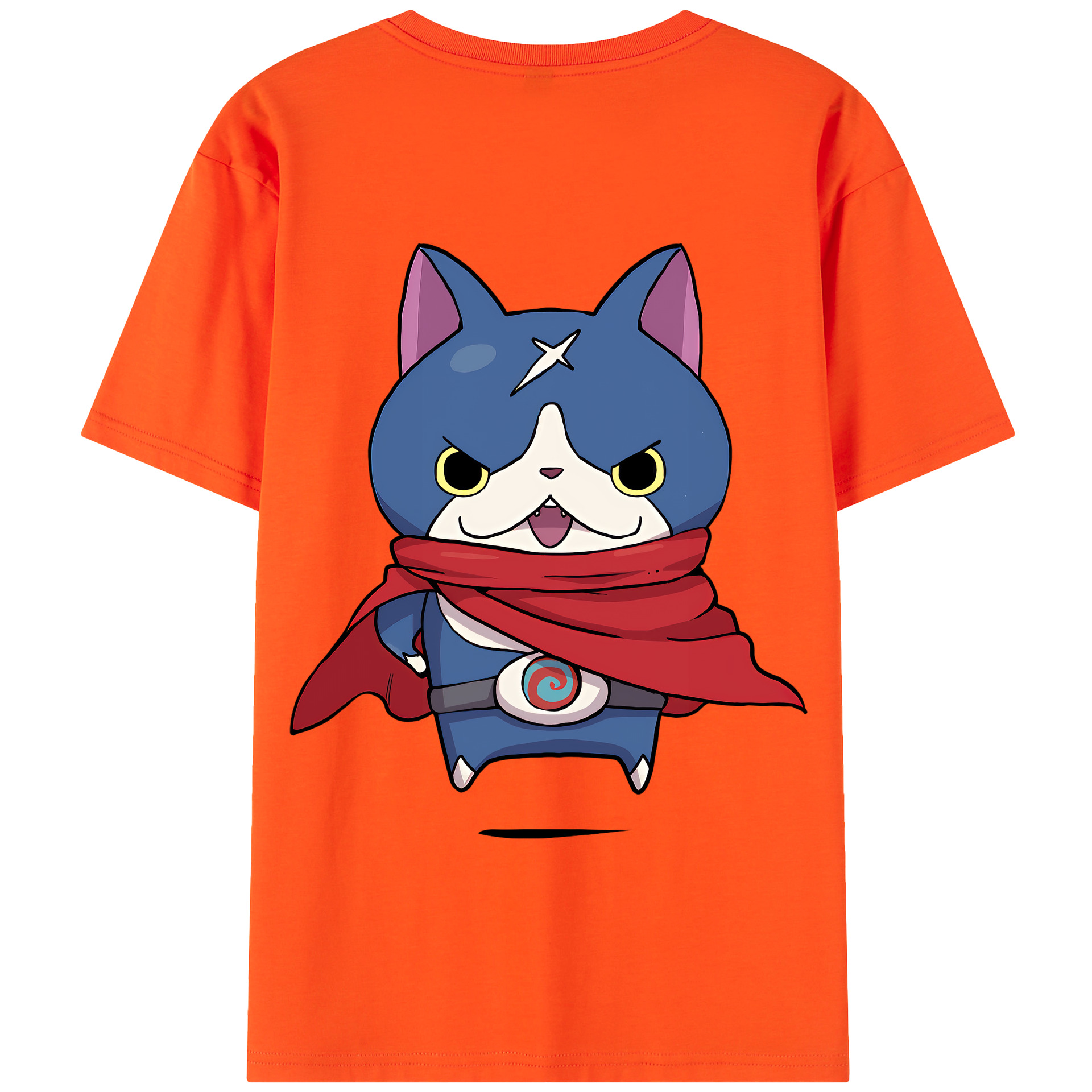 （画像用） 妖怪ウォッチ Yo-kai Watch 綿100％半袖Tシャツ（背面プリント）