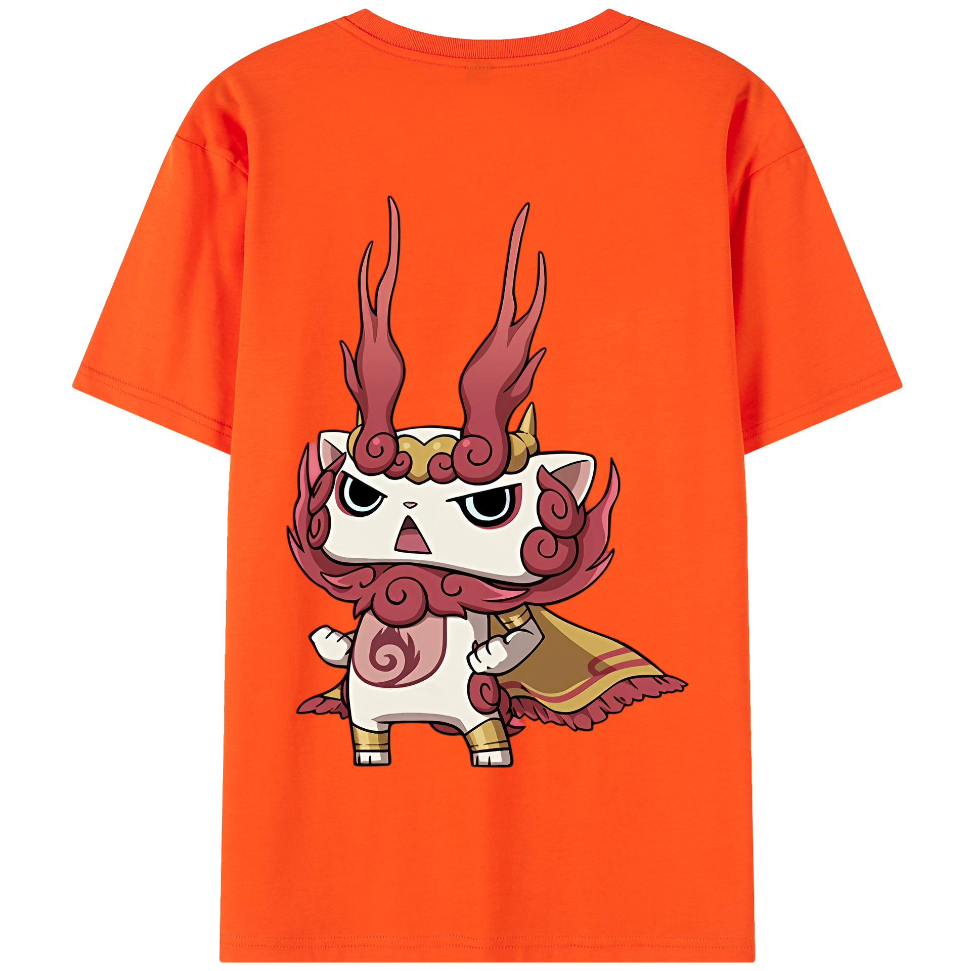 （画像用） 妖怪ウォッチ Yo-kai Watch 綿100％半袖Tシャツ（背面プリント）
