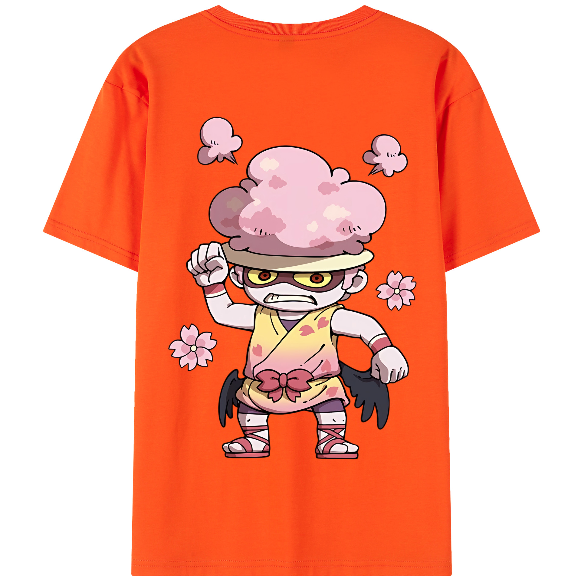 （画像用） 妖怪ウォッチ Yo-kai Watch 綿100％半袖Tシャツ（背面プリント）