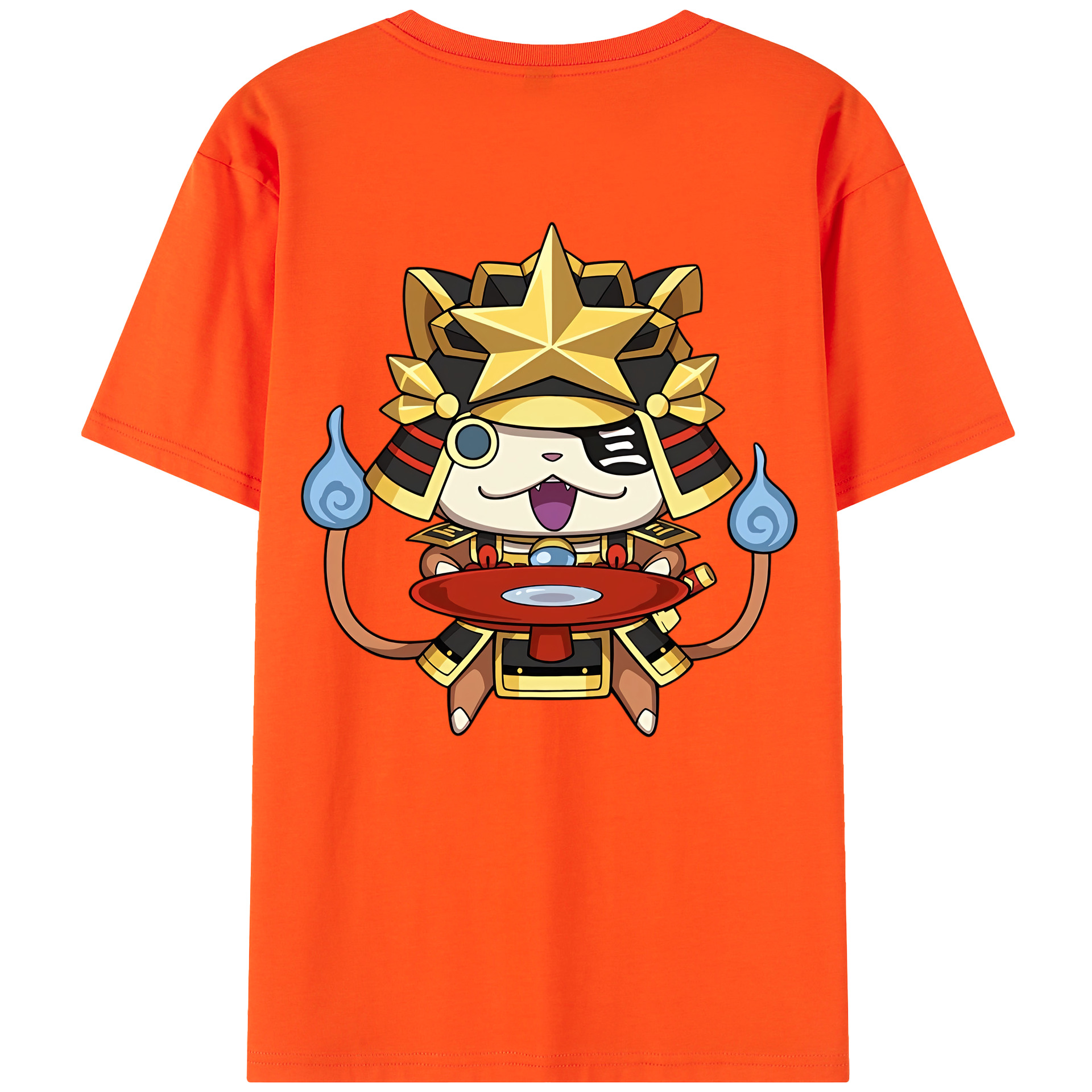 （画像用） 妖怪ウォッチ Yo-kai Watch 綿100％半袖Tシャツ（背面プリント）