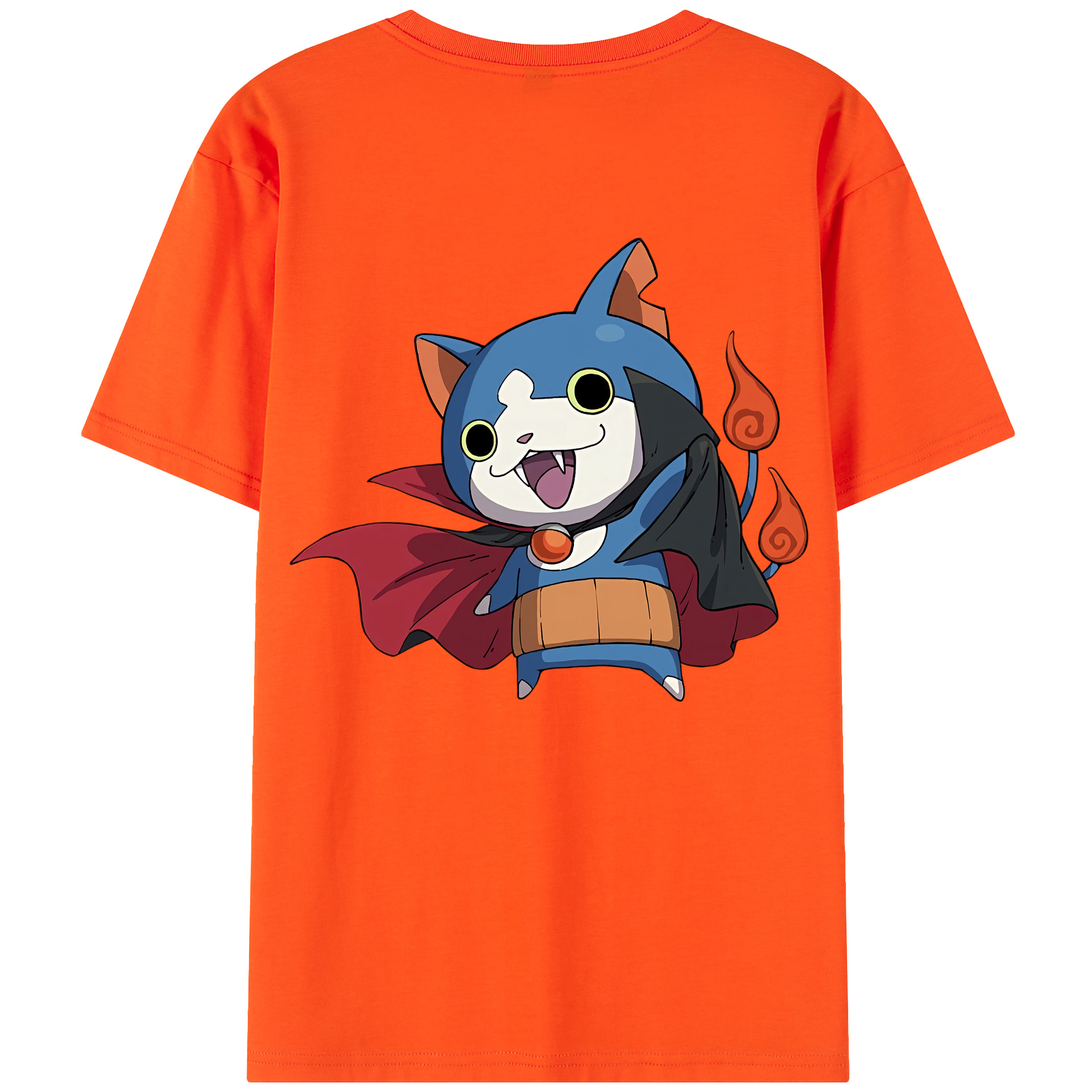 （画像用） 妖怪ウォッチ Yo-kai Watch 綿100％半袖Tシャツ（背面プリント）