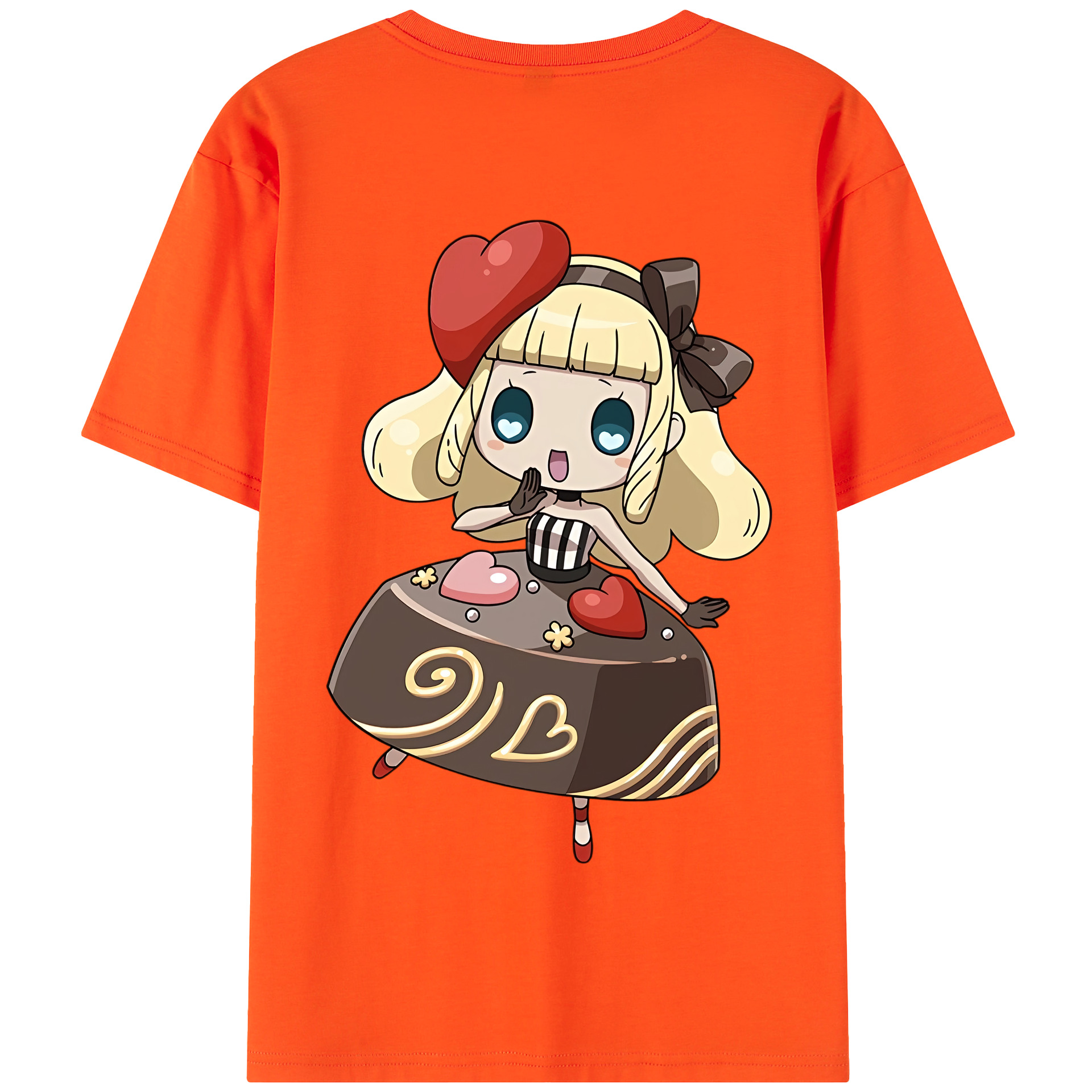 （画像用） 妖怪ウォッチ Yo-kai Watch 綿100％半袖Tシャツ（背面プリント）