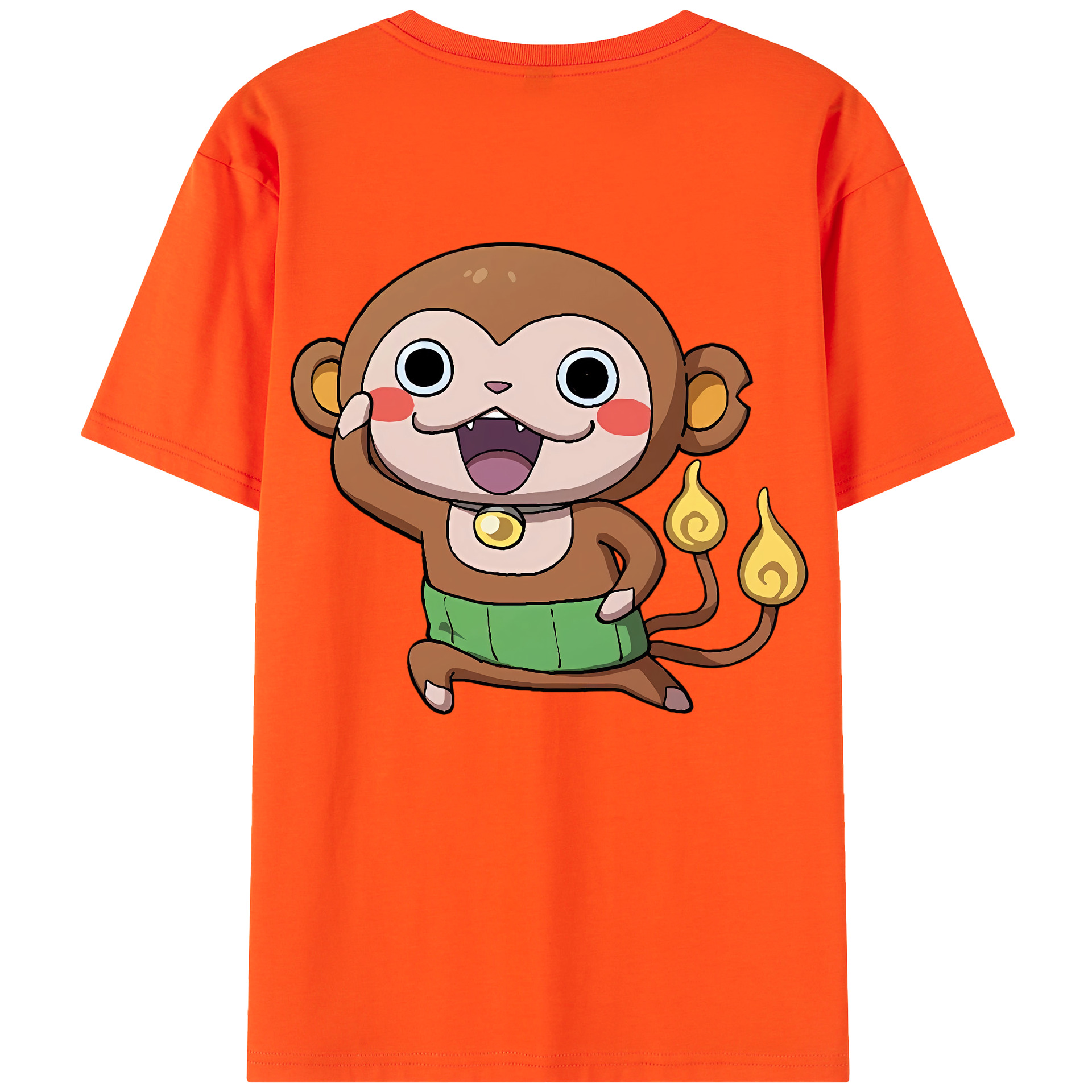 （画像用） 妖怪ウォッチ Yo-kai Watch 綿100％半袖Tシャツ（背面プリント）
