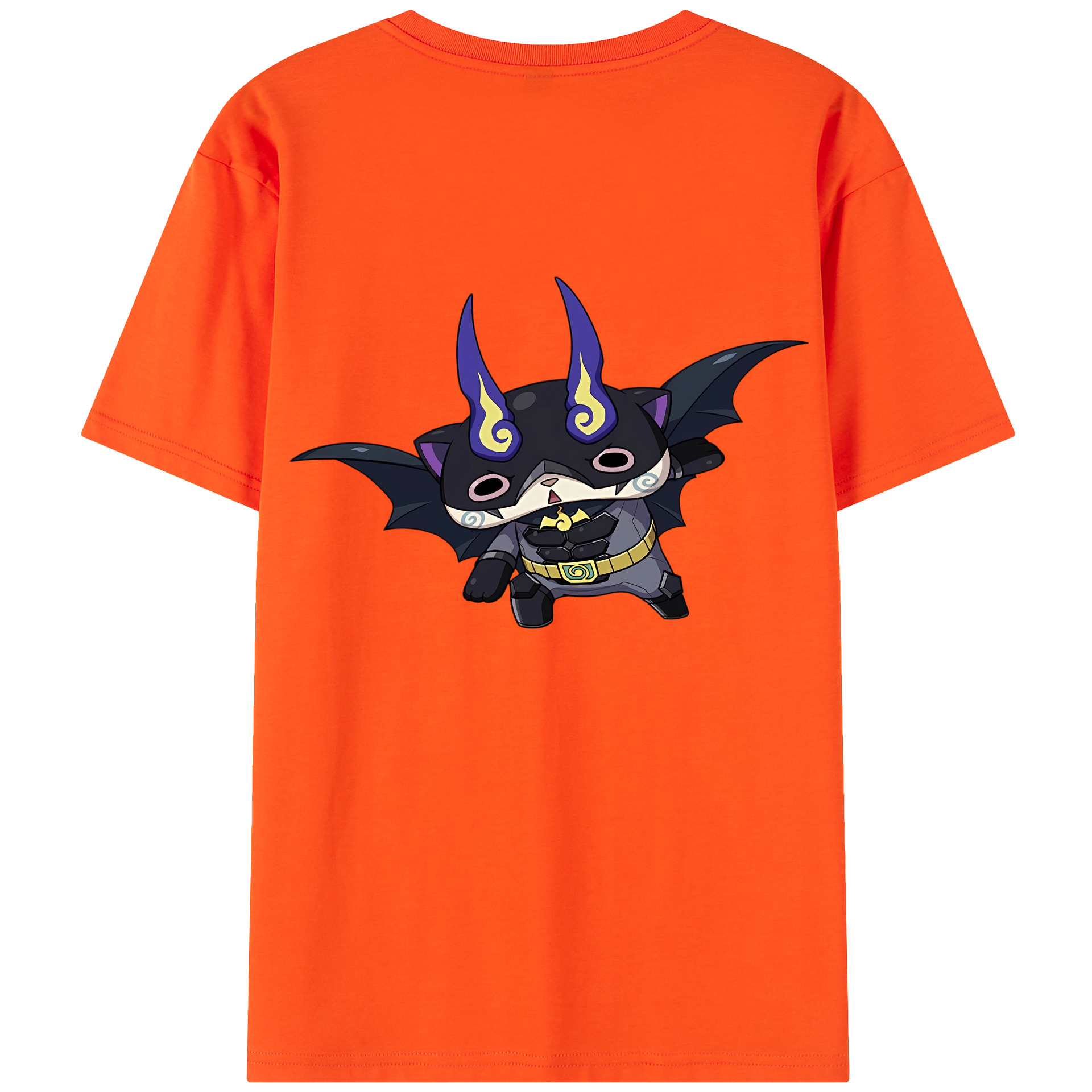 （画像用） 妖怪ウォッチ Yo-kai Watch 綿100％半袖Tシャツ（背面プリント）