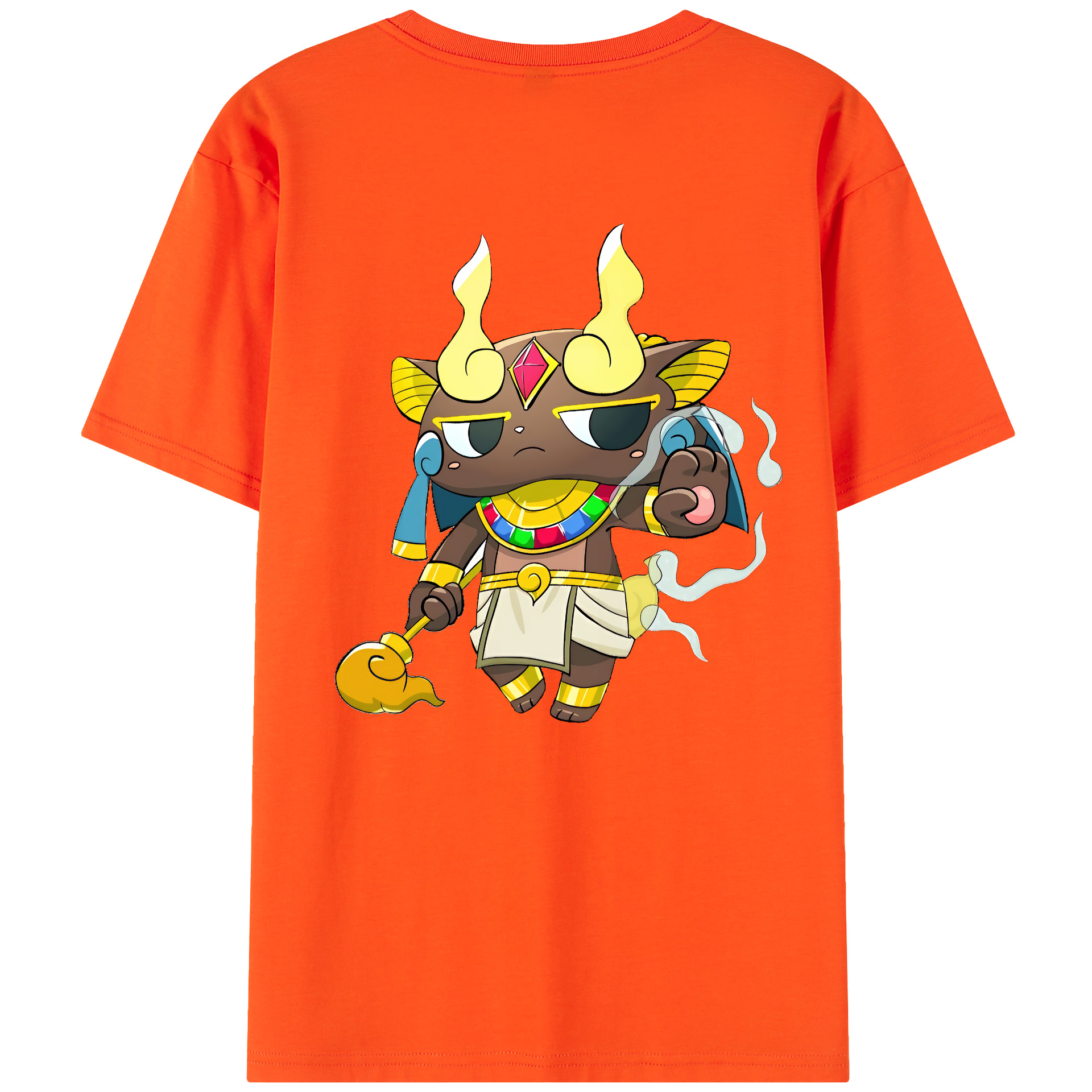 （画像用） 妖怪ウォッチ Yo-kai Watch 綿100％半袖Tシャツ（背面プリント）