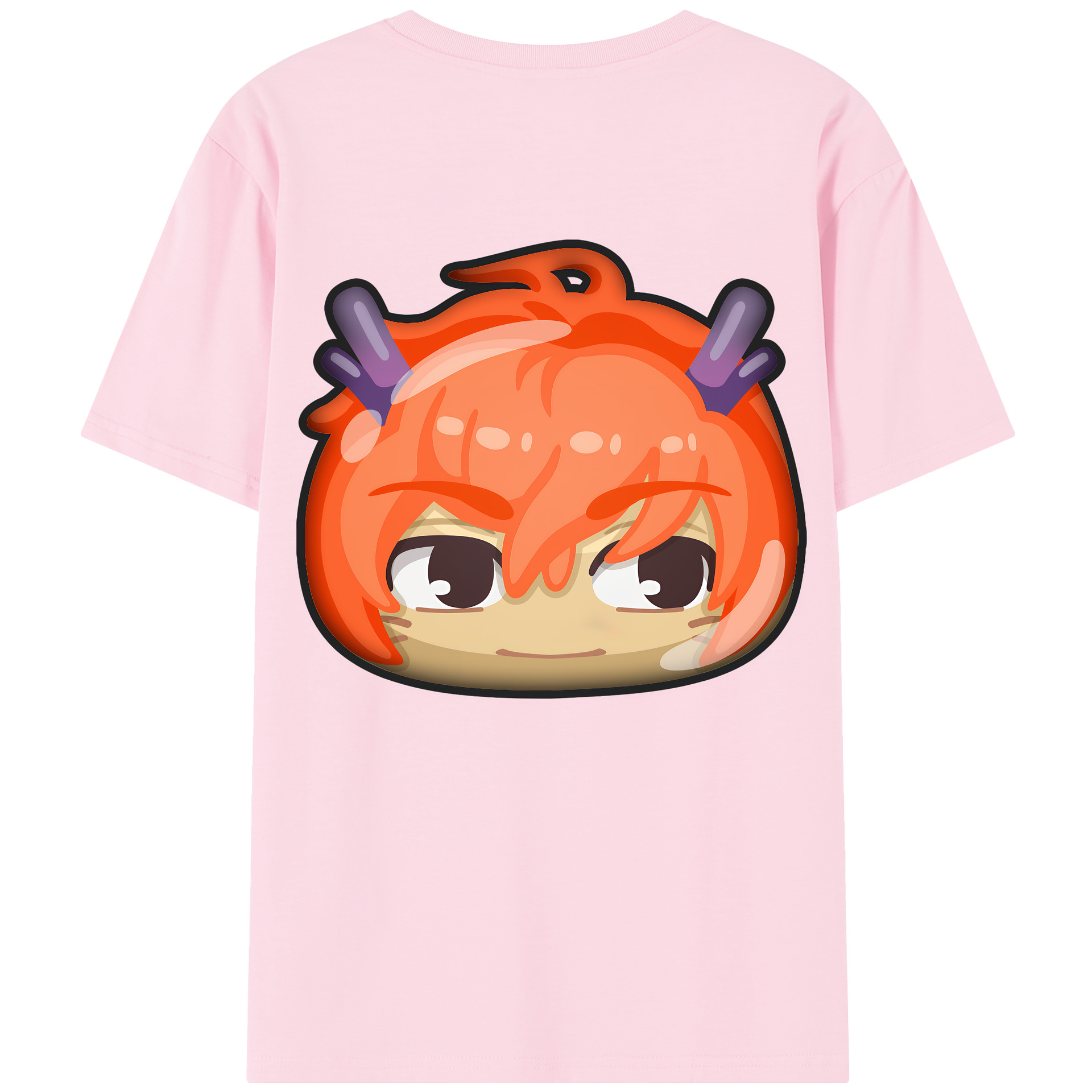 （画像用） 妖怪ウォッチ Yo-kai Watch 綿100％半袖Tシャツ（背面プリント）