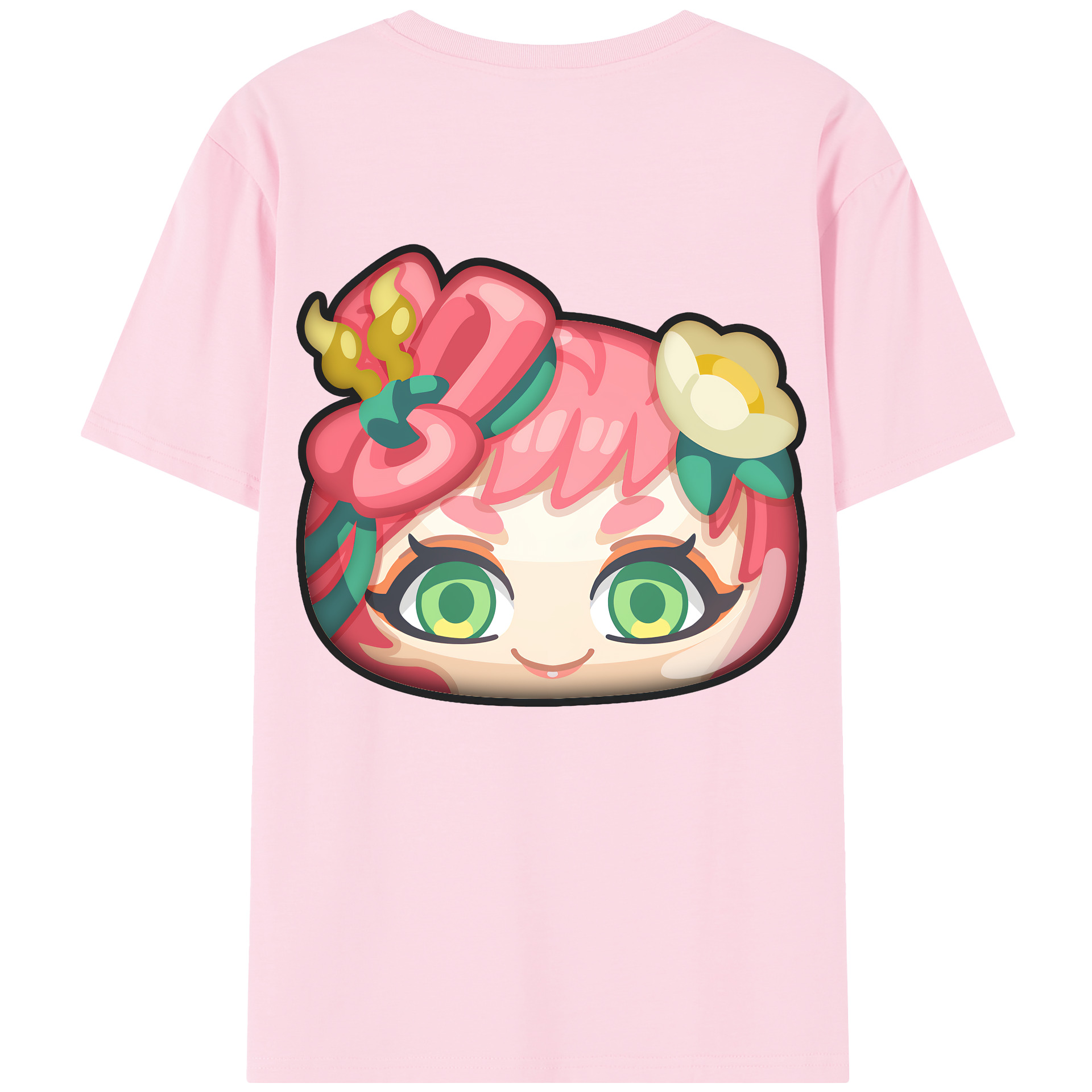 （画像用） 妖怪ウォッチ Yo-kai Watch 綿100％半袖Tシャツ（背面プリント）