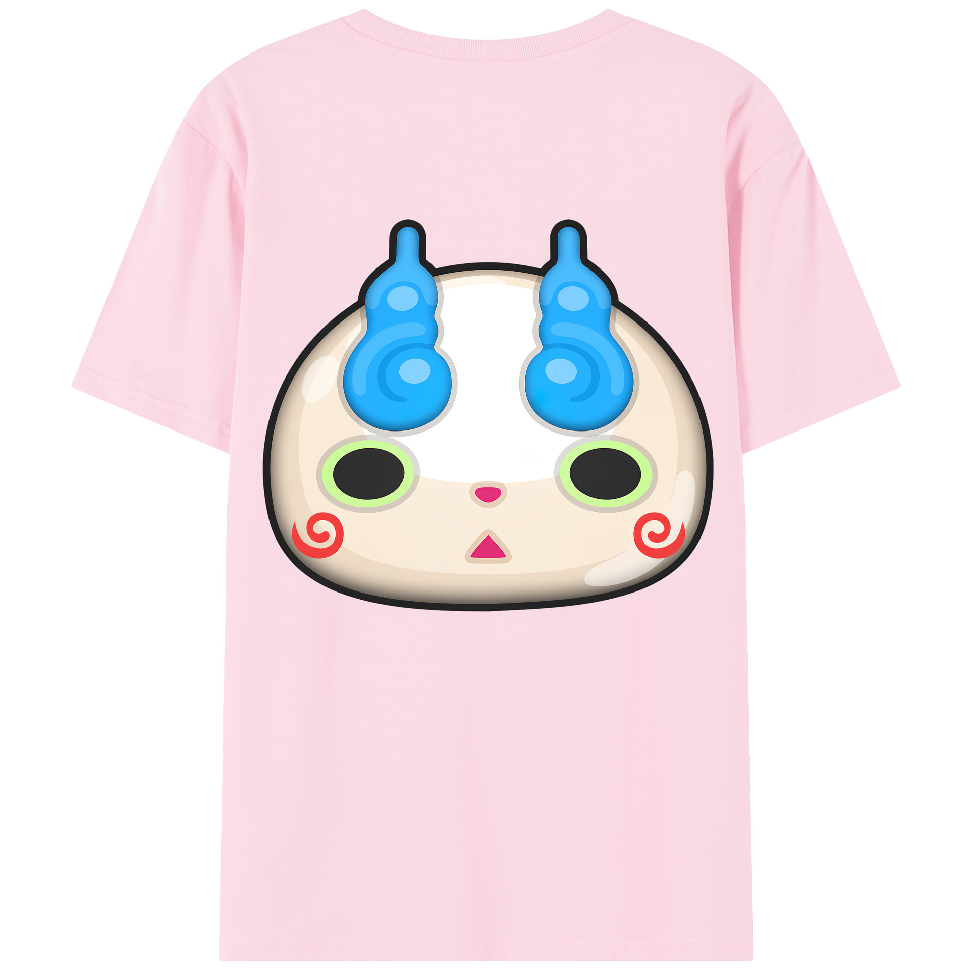 （画像用） 妖怪ウォッチ Yo-kai Watch 綿100％半袖Tシャツ（背面プリント）