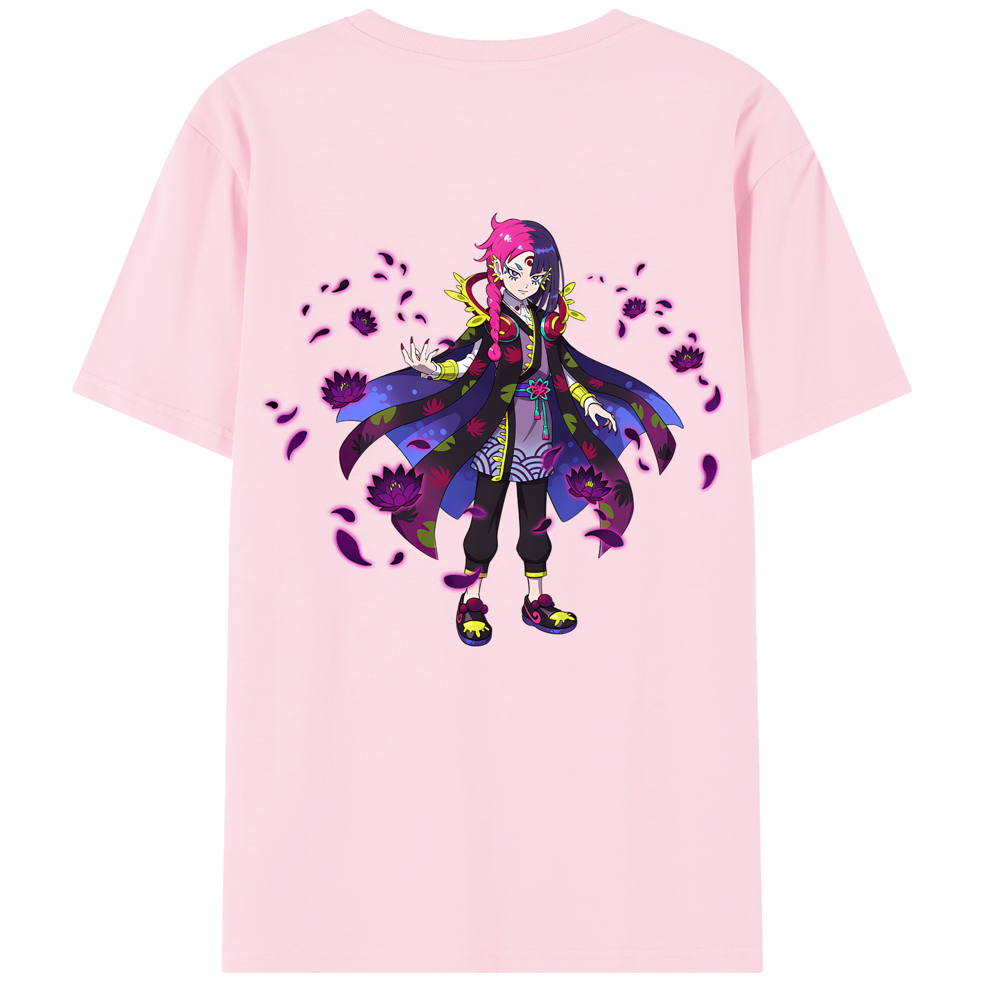 （画像用） 妖怪ウォッチ Yo-kai Watch 綿100％半袖Tシャツ（背面プリント）