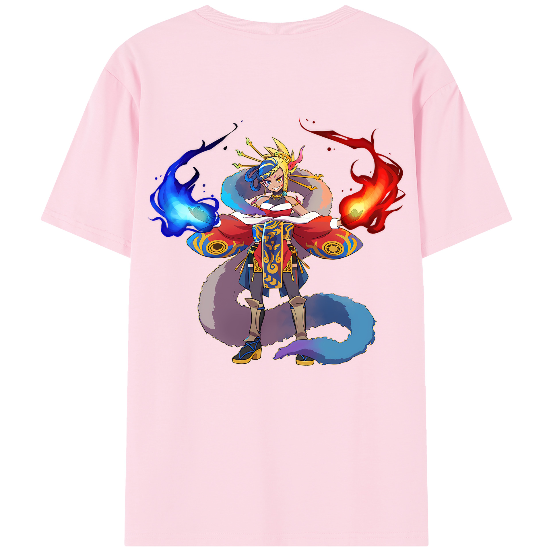 （画像用） 妖怪ウォッチ Yo-kai Watch 綿100％半袖Tシャツ（背面プリント）