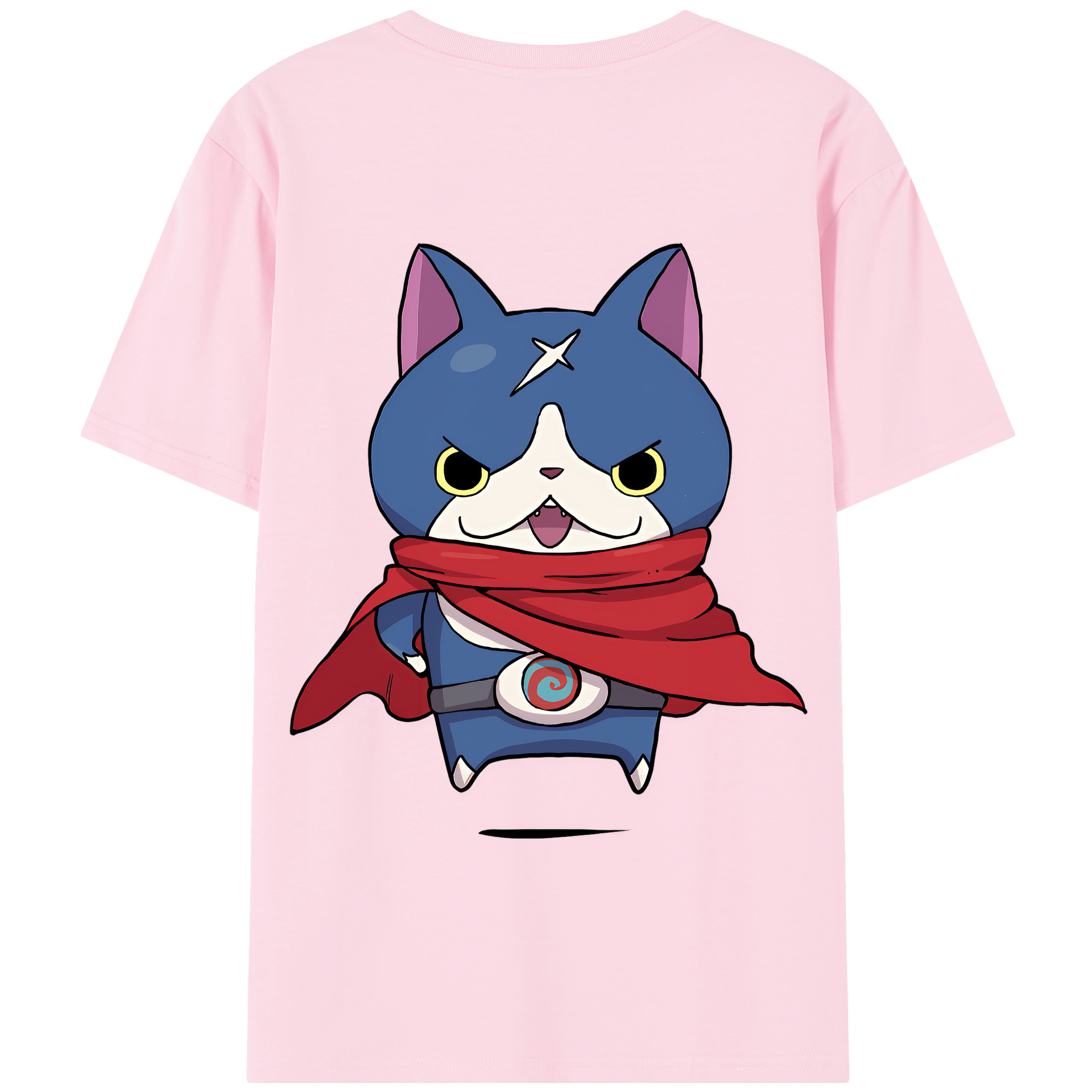 （画像用） 妖怪ウォッチ Yo-kai Watch 綿100％半袖Tシャツ（背面プリント）