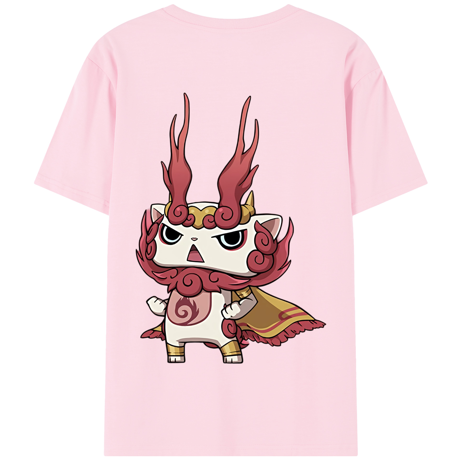（画像用） 妖怪ウォッチ Yo-kai Watch 綿100％半袖Tシャツ（背面プリント）