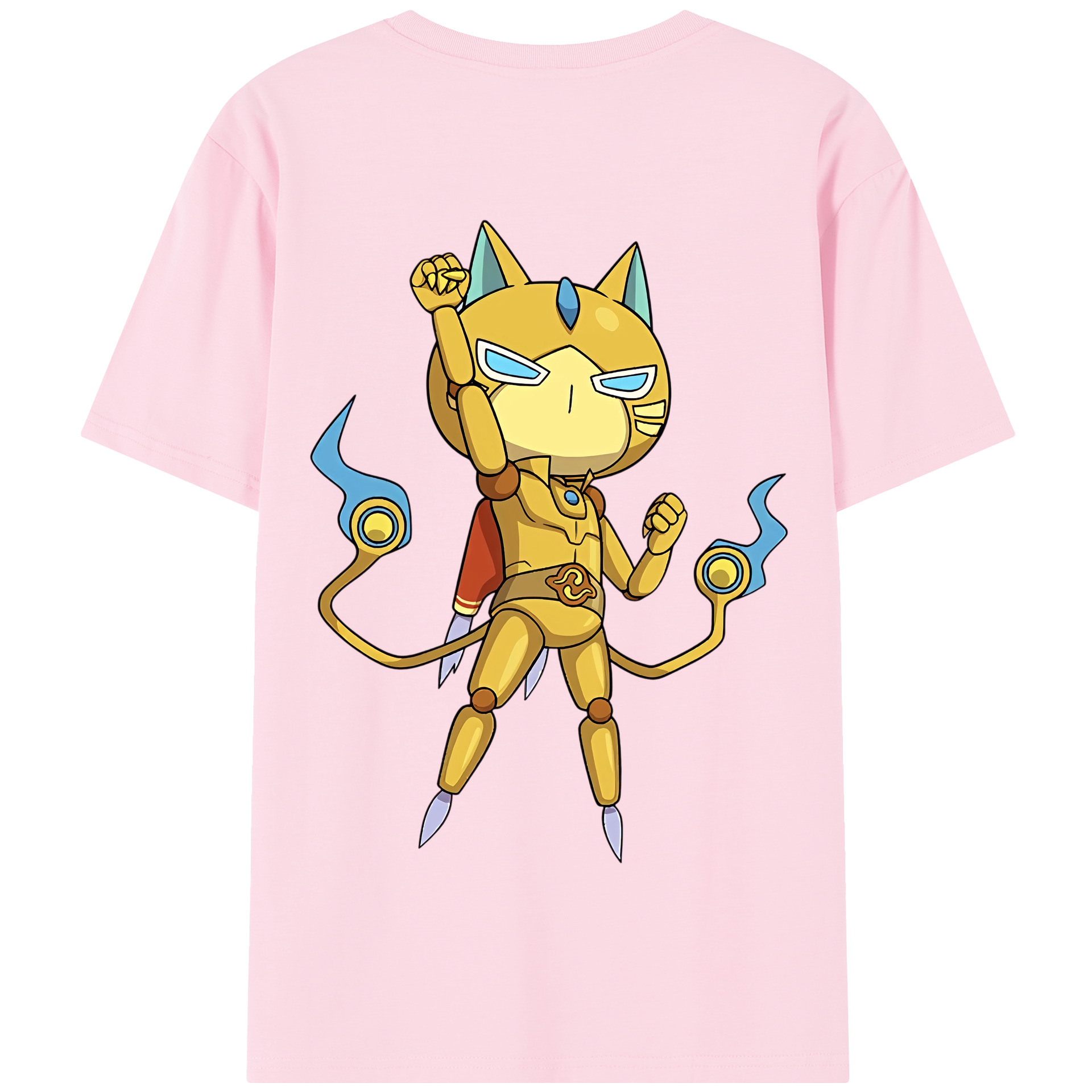 （画像用） 妖怪ウォッチ Yo-kai Watch 綿100％半袖Tシャツ（背面プリント）