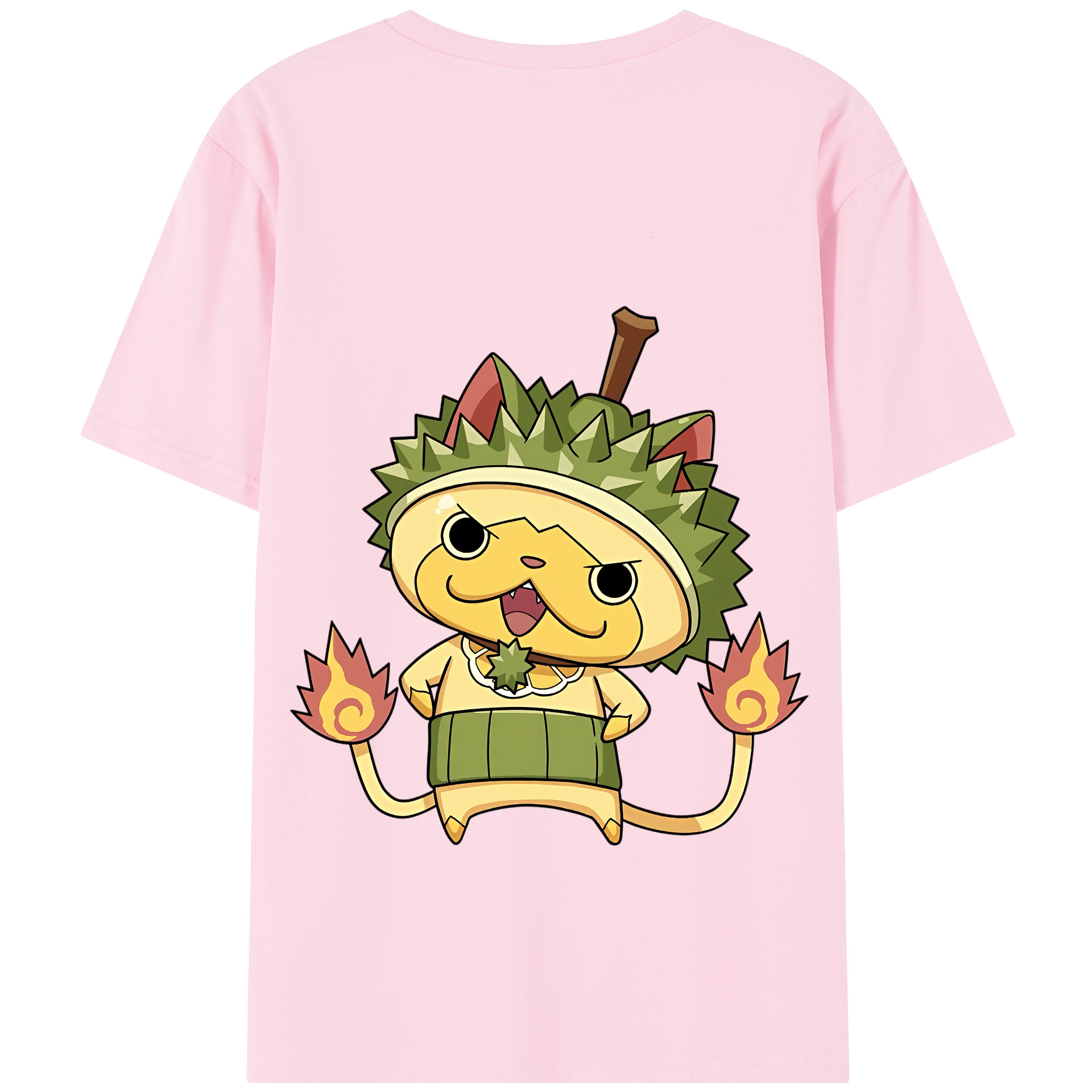 （画像用） 妖怪ウォッチ Yo-kai Watch 綿100％半袖Tシャツ（背面プリント）