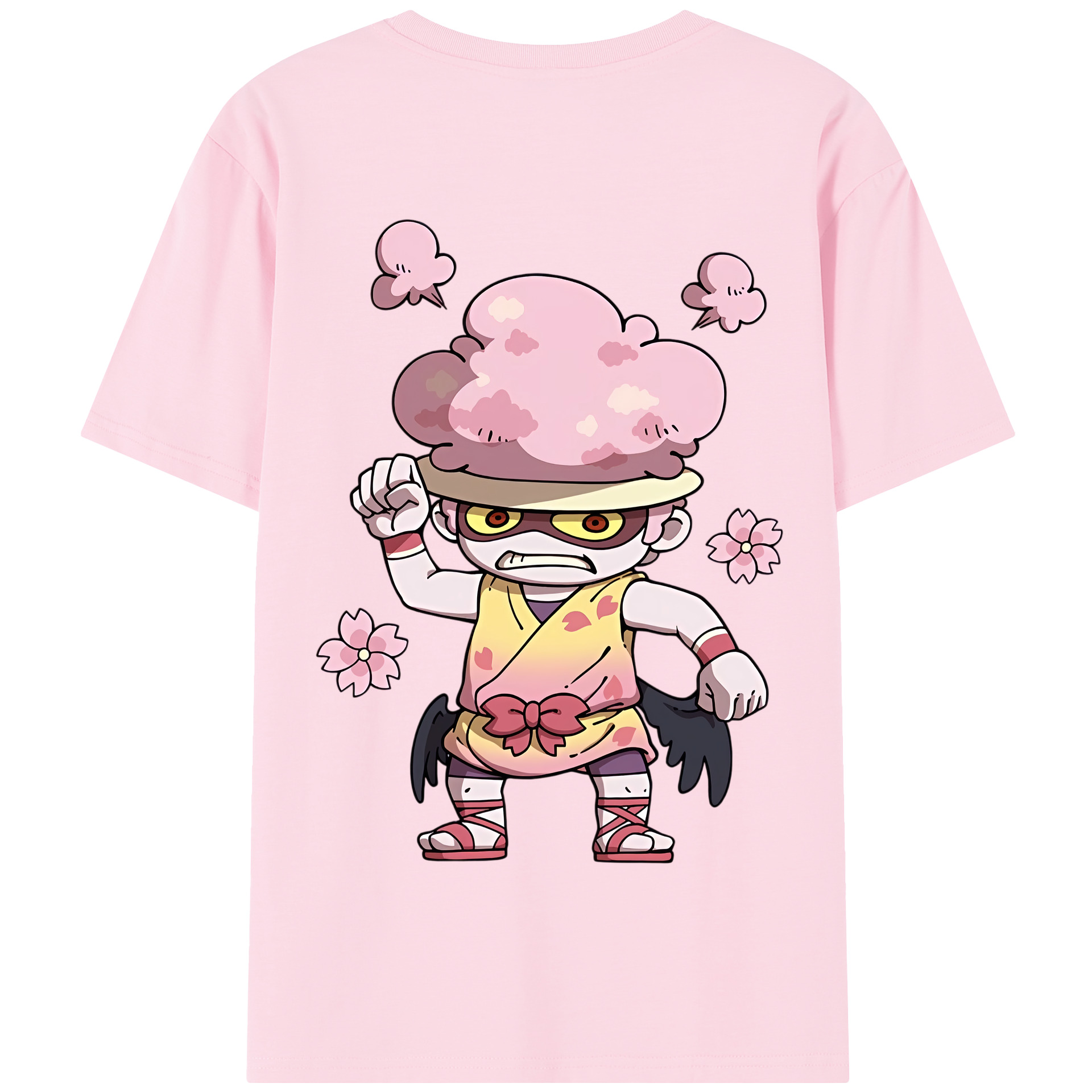 （画像用） 妖怪ウォッチ Yo-kai Watch 綿100％半袖Tシャツ（背面プリント）