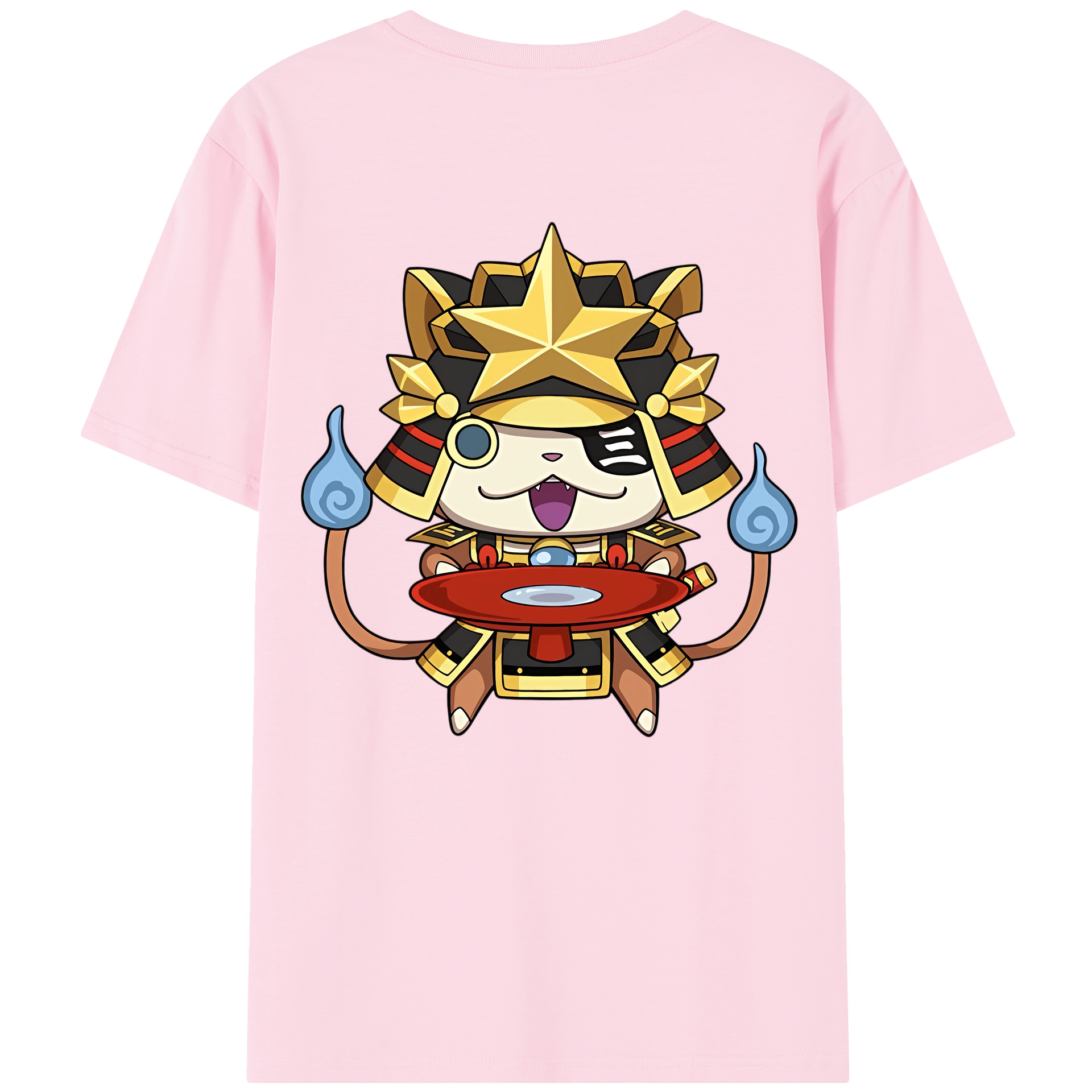 （画像用） 妖怪ウォッチ Yo-kai Watch 綿100％半袖Tシャツ（背面プリント）