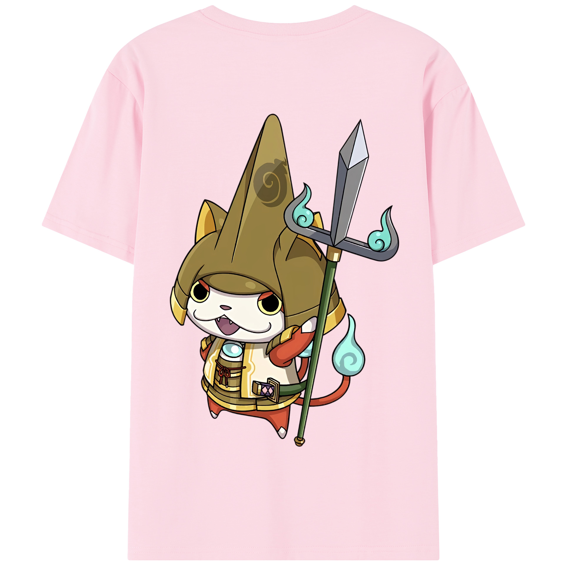 （画像用） 妖怪ウォッチ Yo-kai Watch 綿100％半袖Tシャツ（背面プリント）