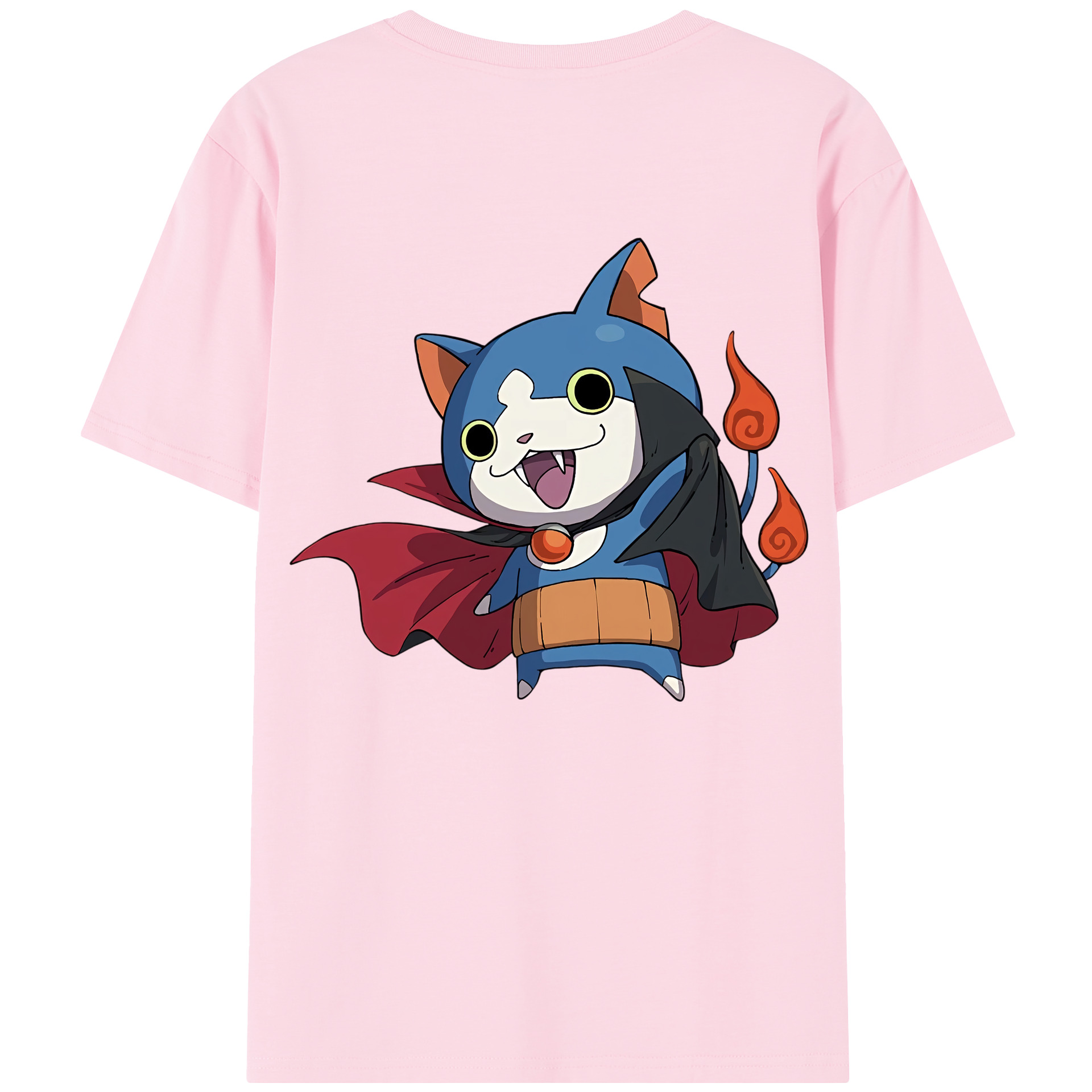 （画像用） 妖怪ウォッチ Yo-kai Watch 綿100％半袖Tシャツ（背面プリント）
