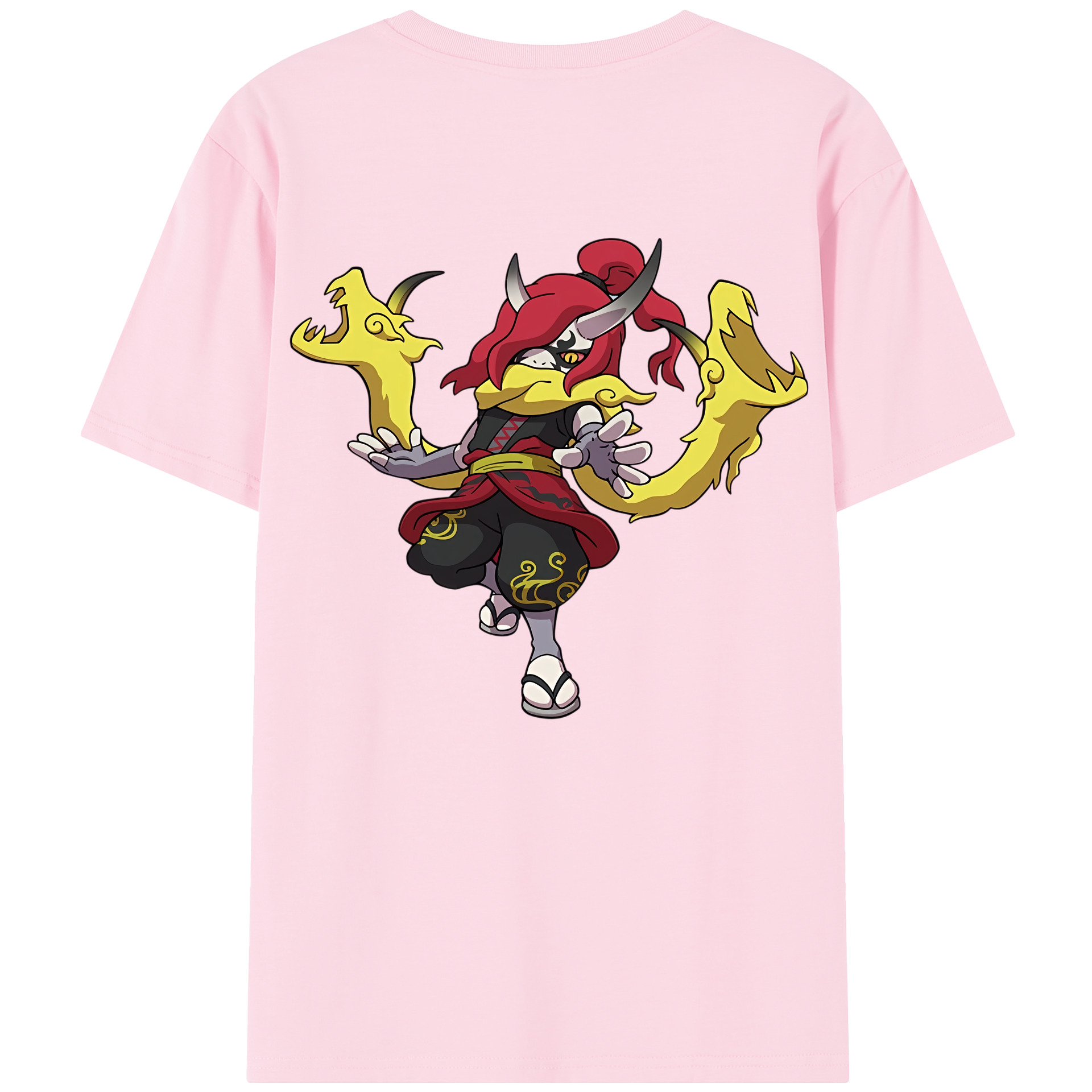 （画像用） 妖怪ウォッチ Yo-kai Watch 綿100％半袖Tシャツ（背面プリント）